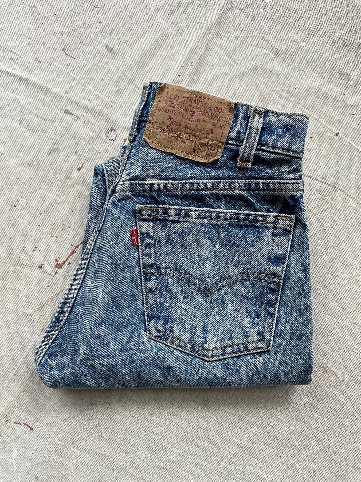 Vintage acid deals wash levis 505