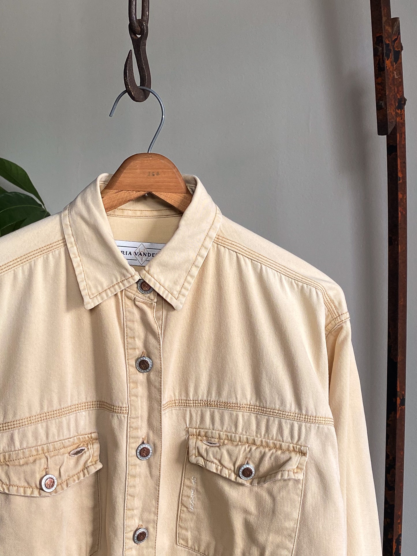 Vintage Gloria Vanderbilt Heavyweight Shirt—[S/M]