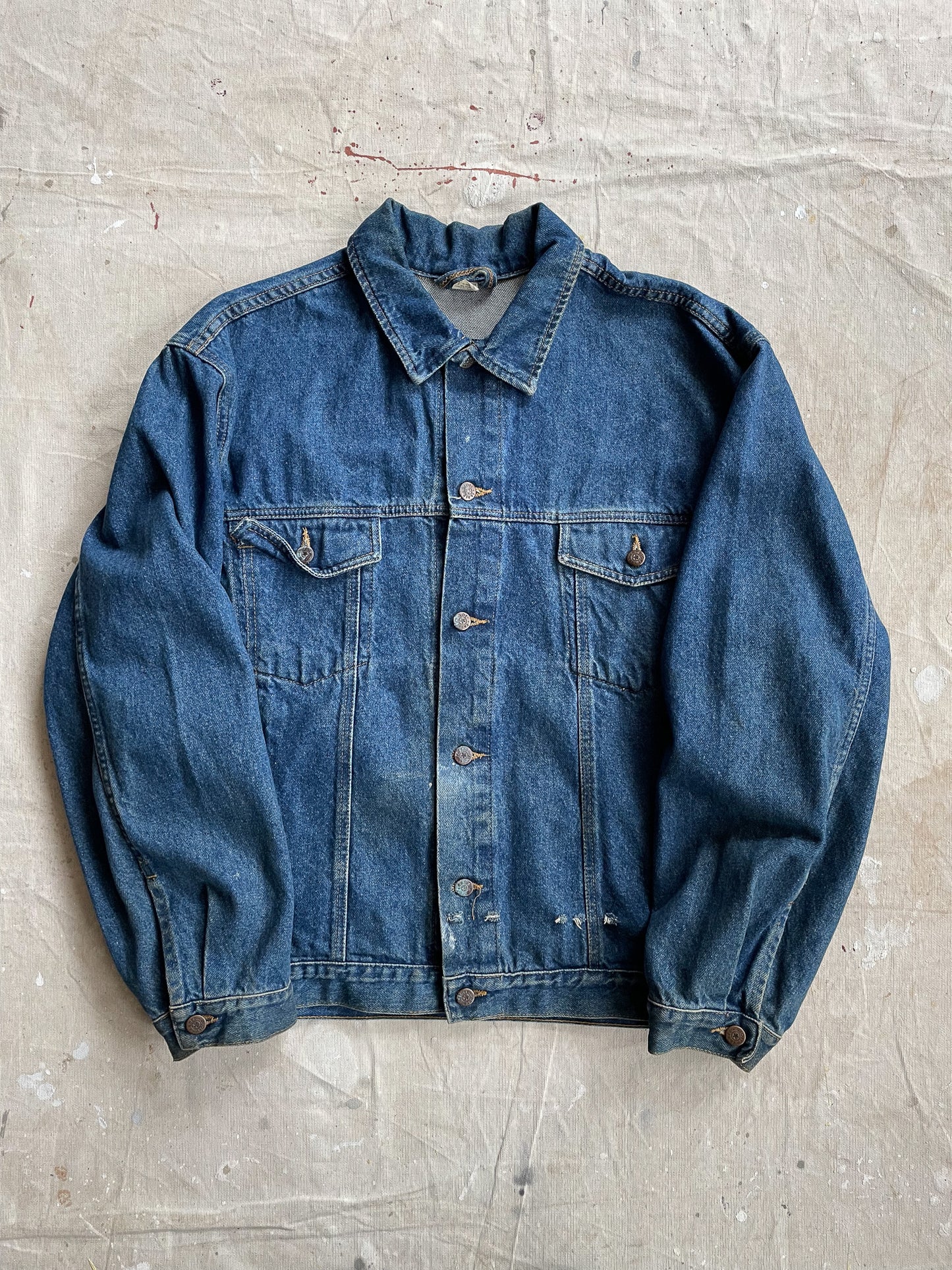 Harley-Davidson Patched Denim Jacket—[XL]