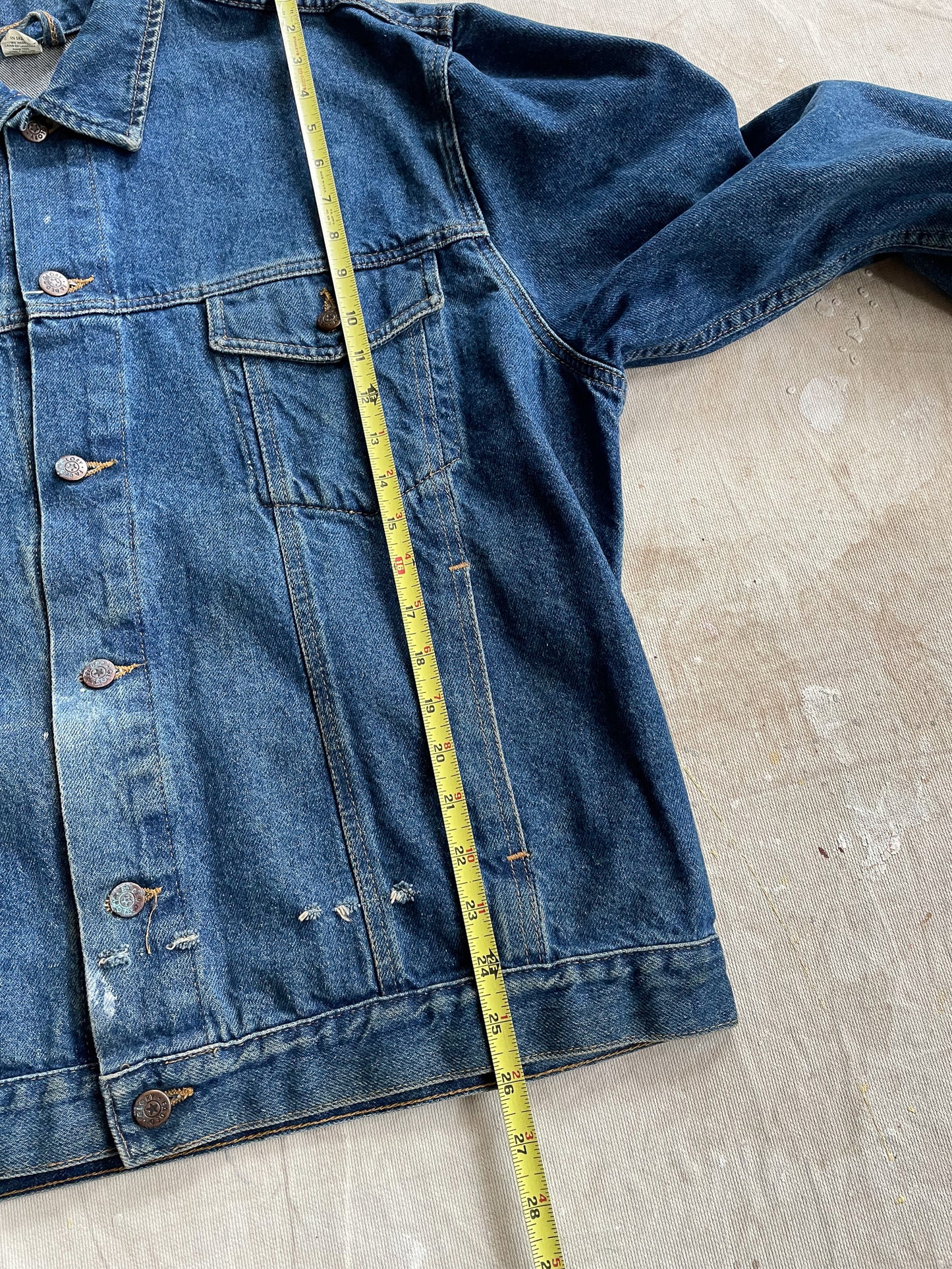 Harley-Davidson Patched Denim Jacket—[XL]