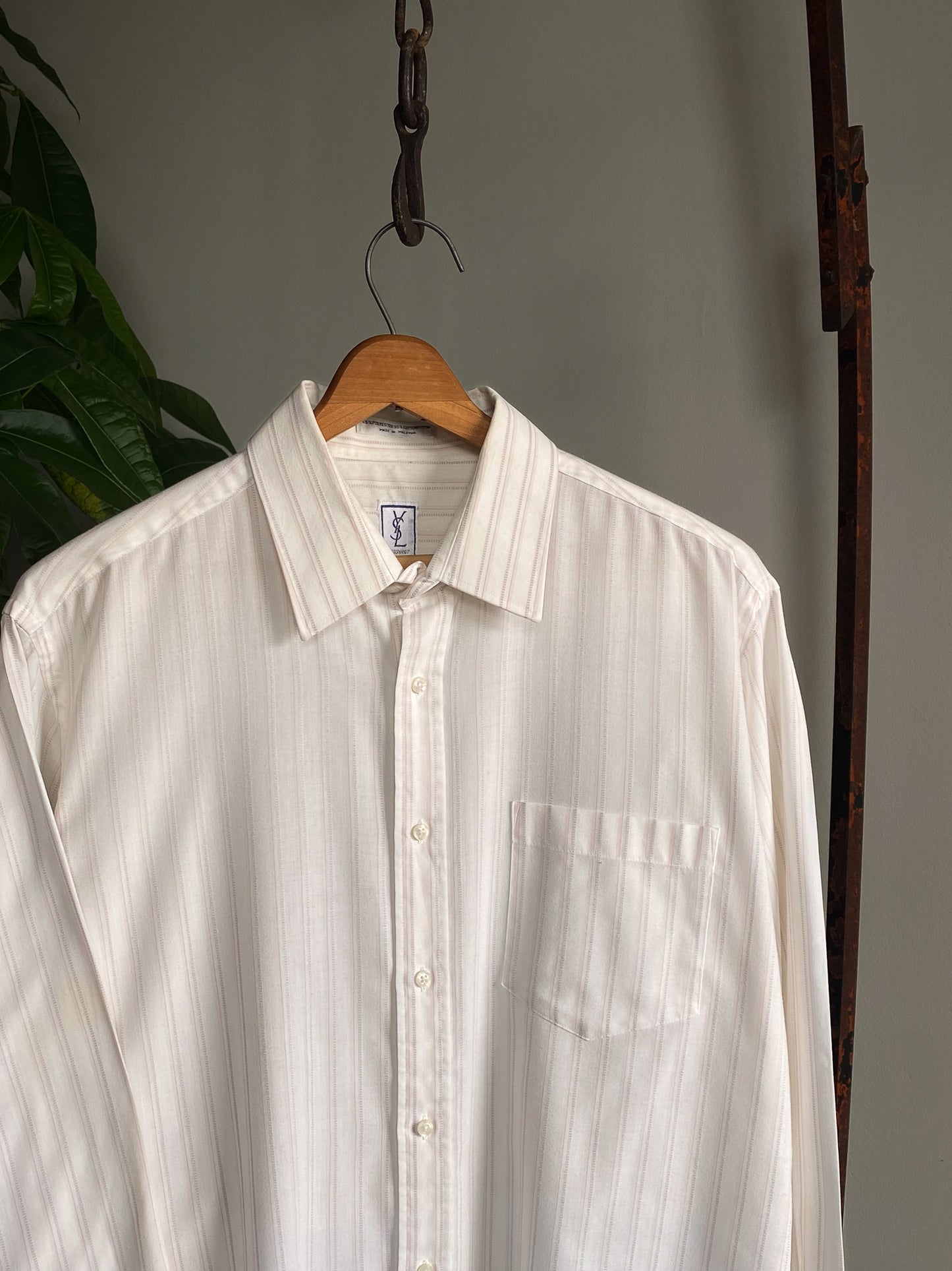 Vintage YSL Striped Shirt—[M]