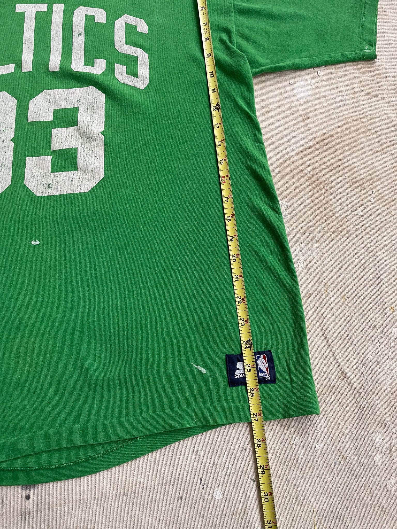 Boston Celtics Larry Bird Starter T-Shirt—[XL] – mahshu