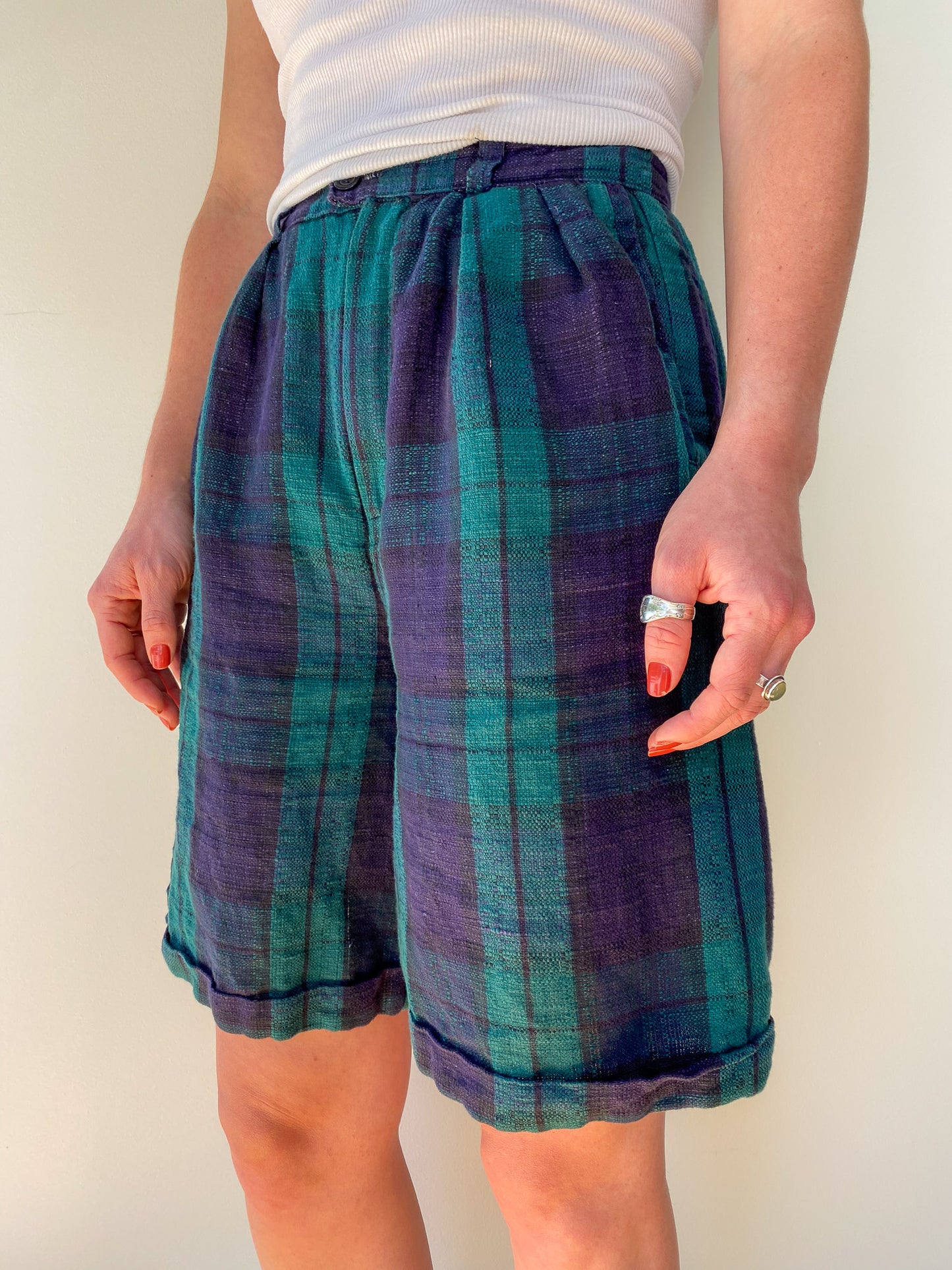 Black Watch Bermuda Shorts—[26]