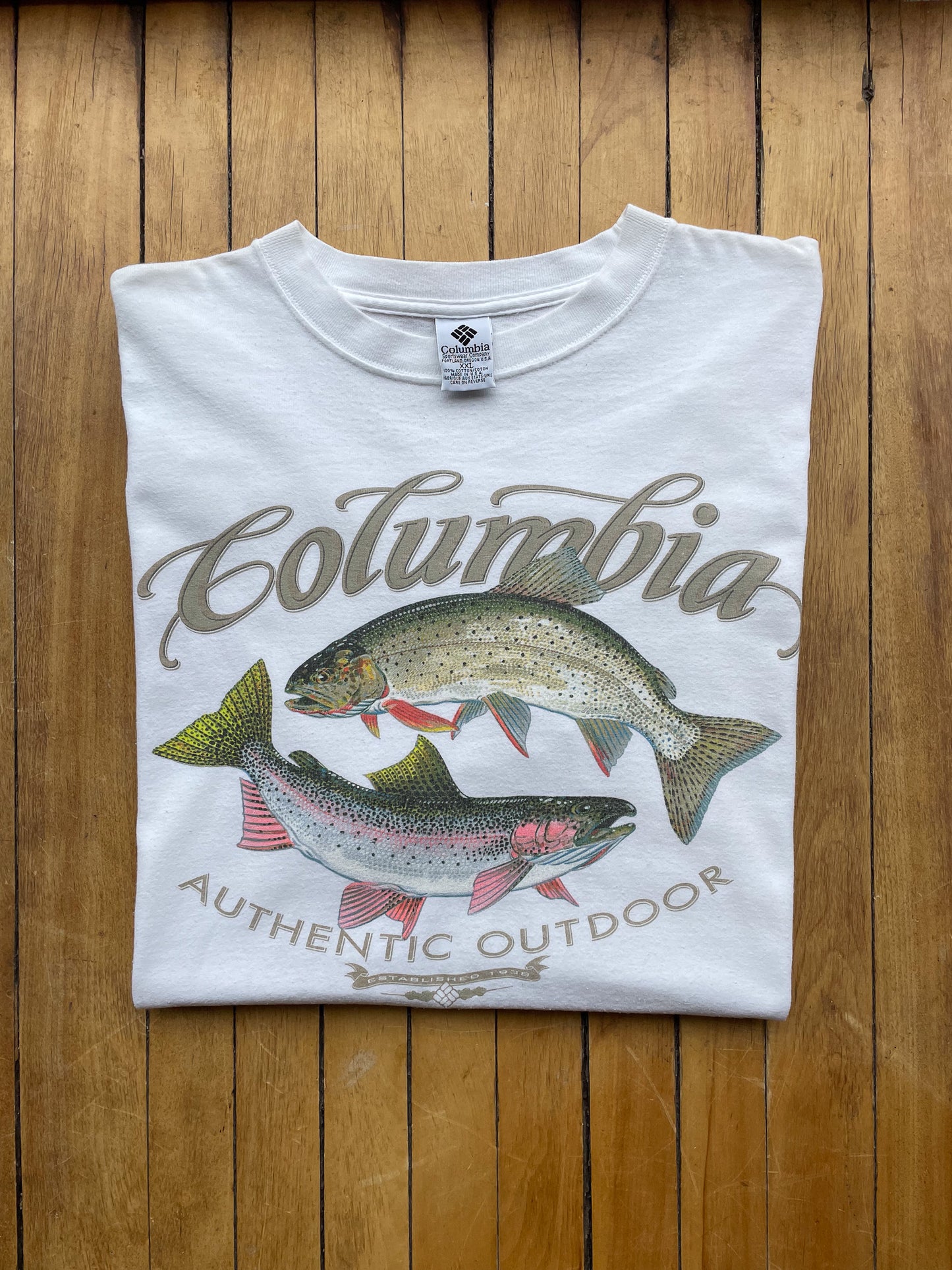 Columbia Fishing T-Shirt—[XXL]