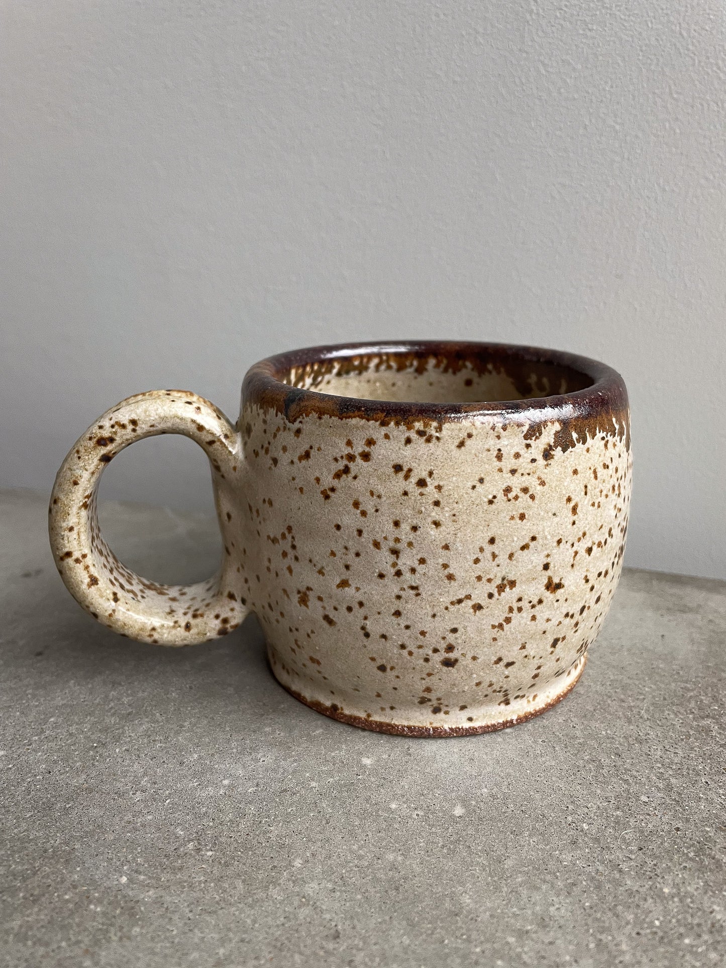 Handmade Speckled Mug