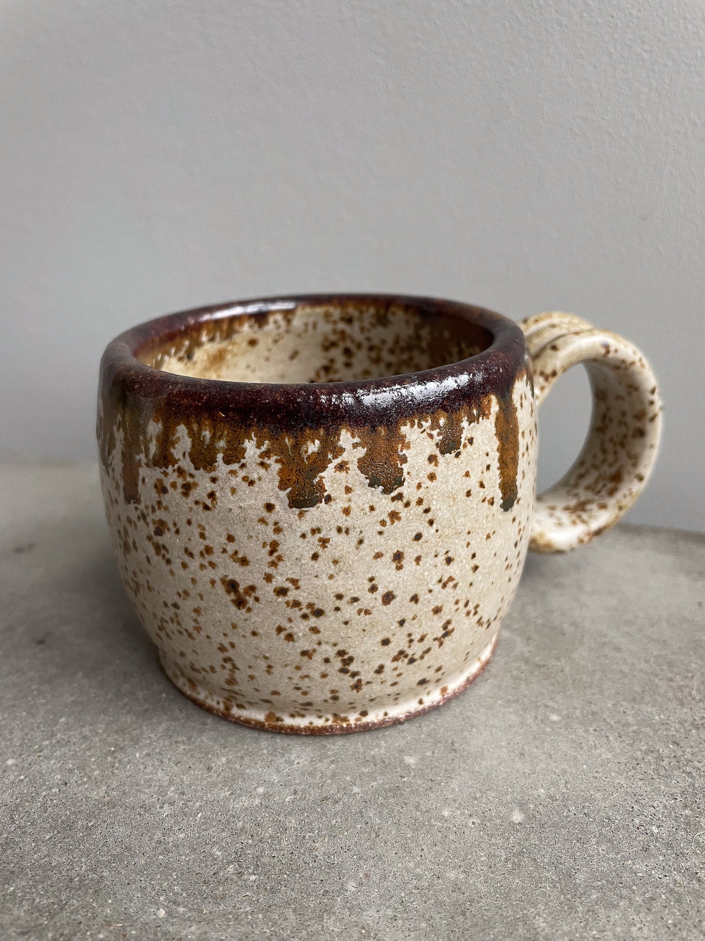 Handmade Speckled Mug