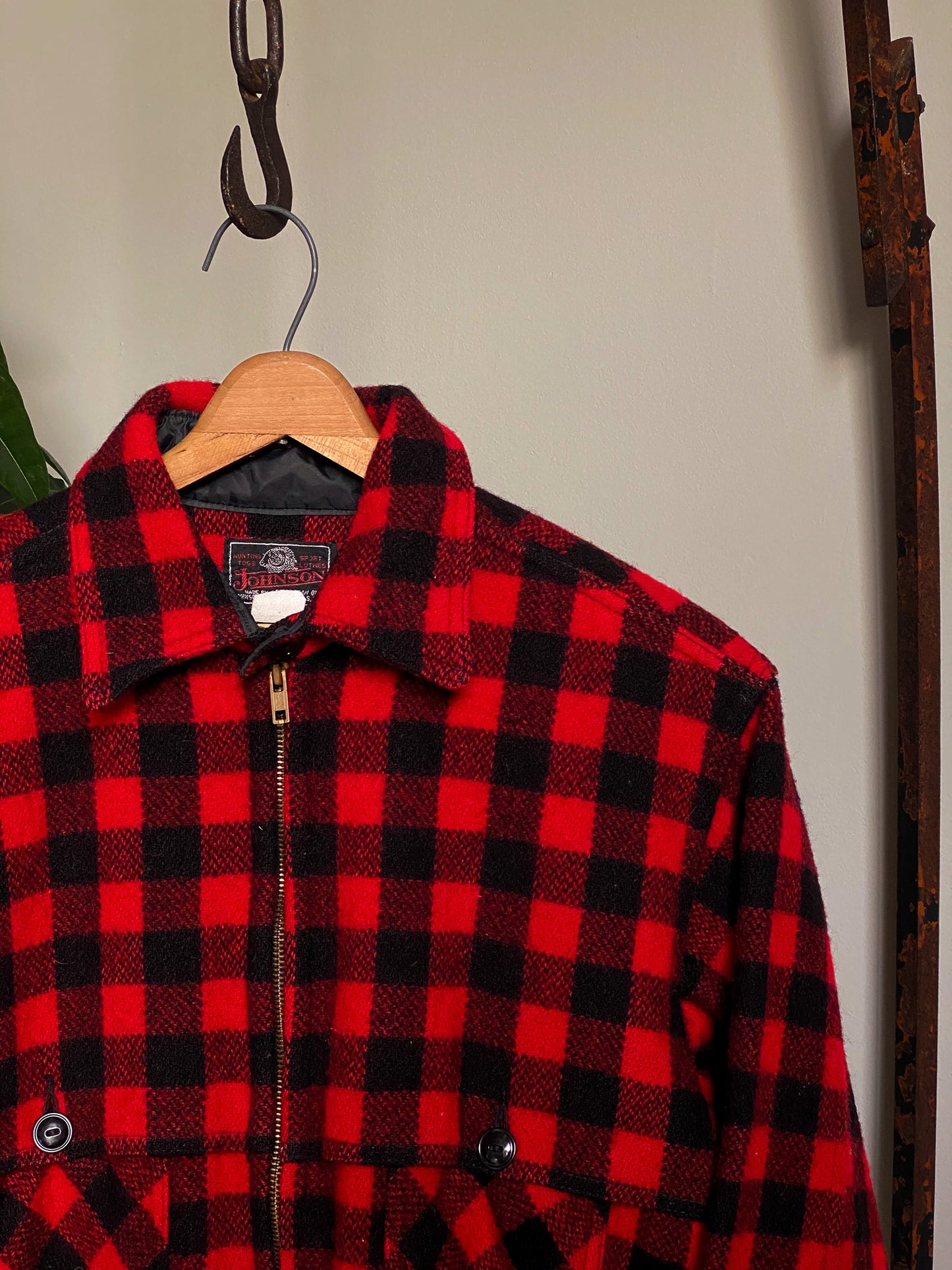 Johnson Woolen Mills Buffalo Plaid Jacket—[M]