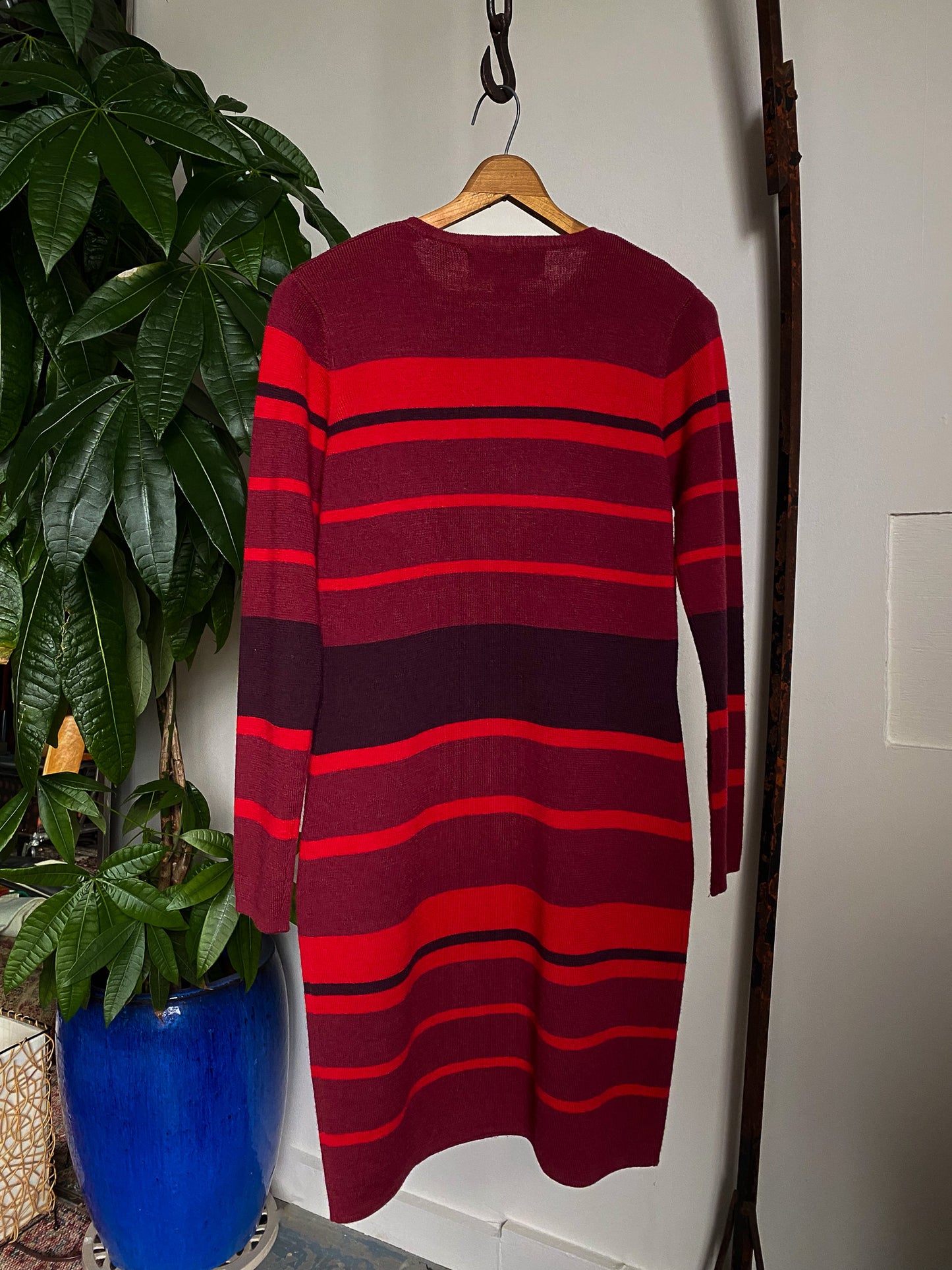 Chetta B. Wool Sweater Dress—[M]