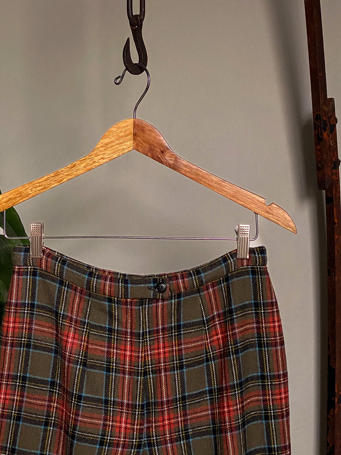 70's Pendleton Tartan Wool Trousers—[28X32]