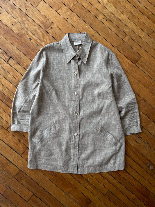 Lightweight Linen Jacket—[S/M]