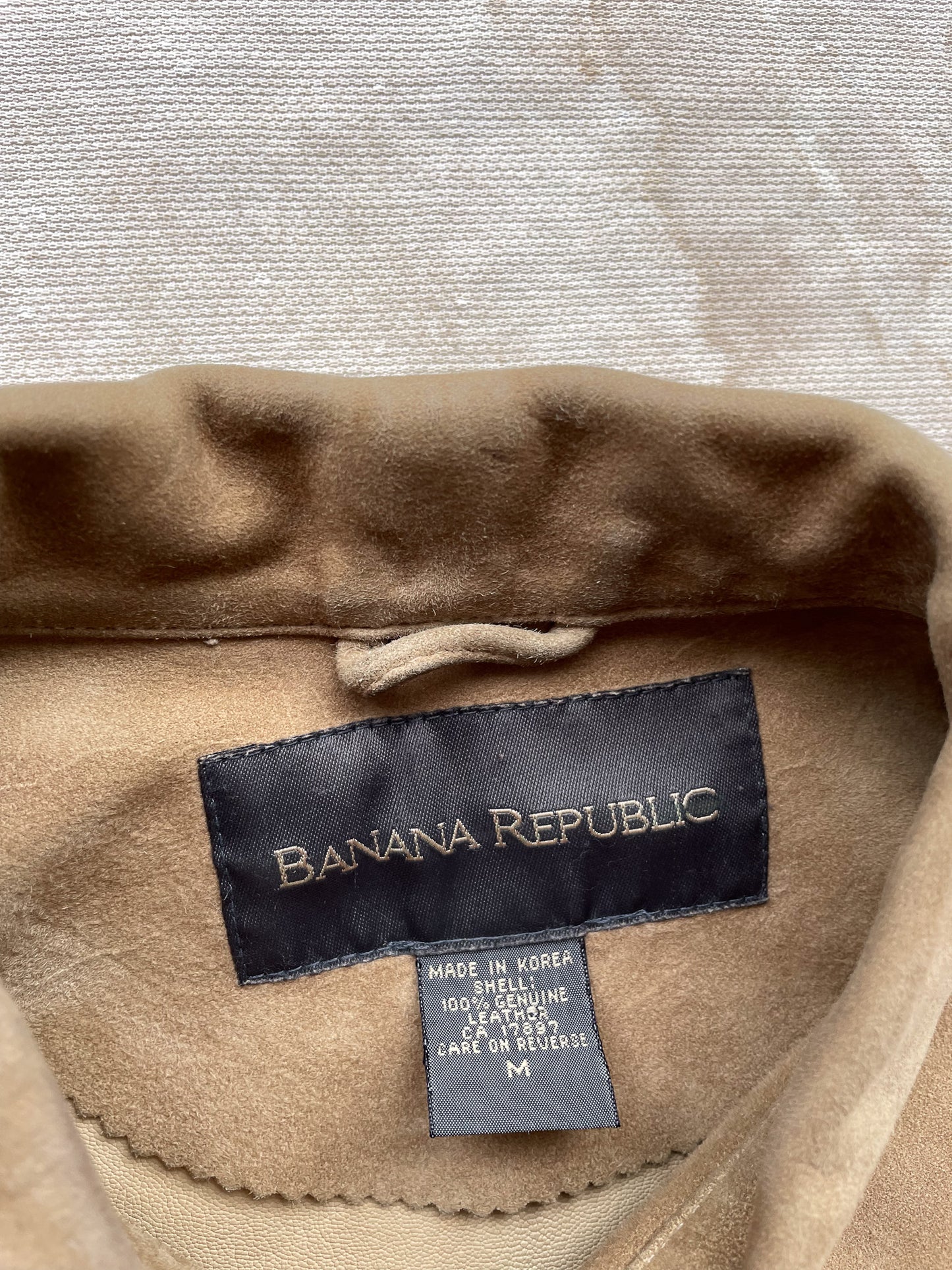 Banana Republic Suede Jacket—[M]