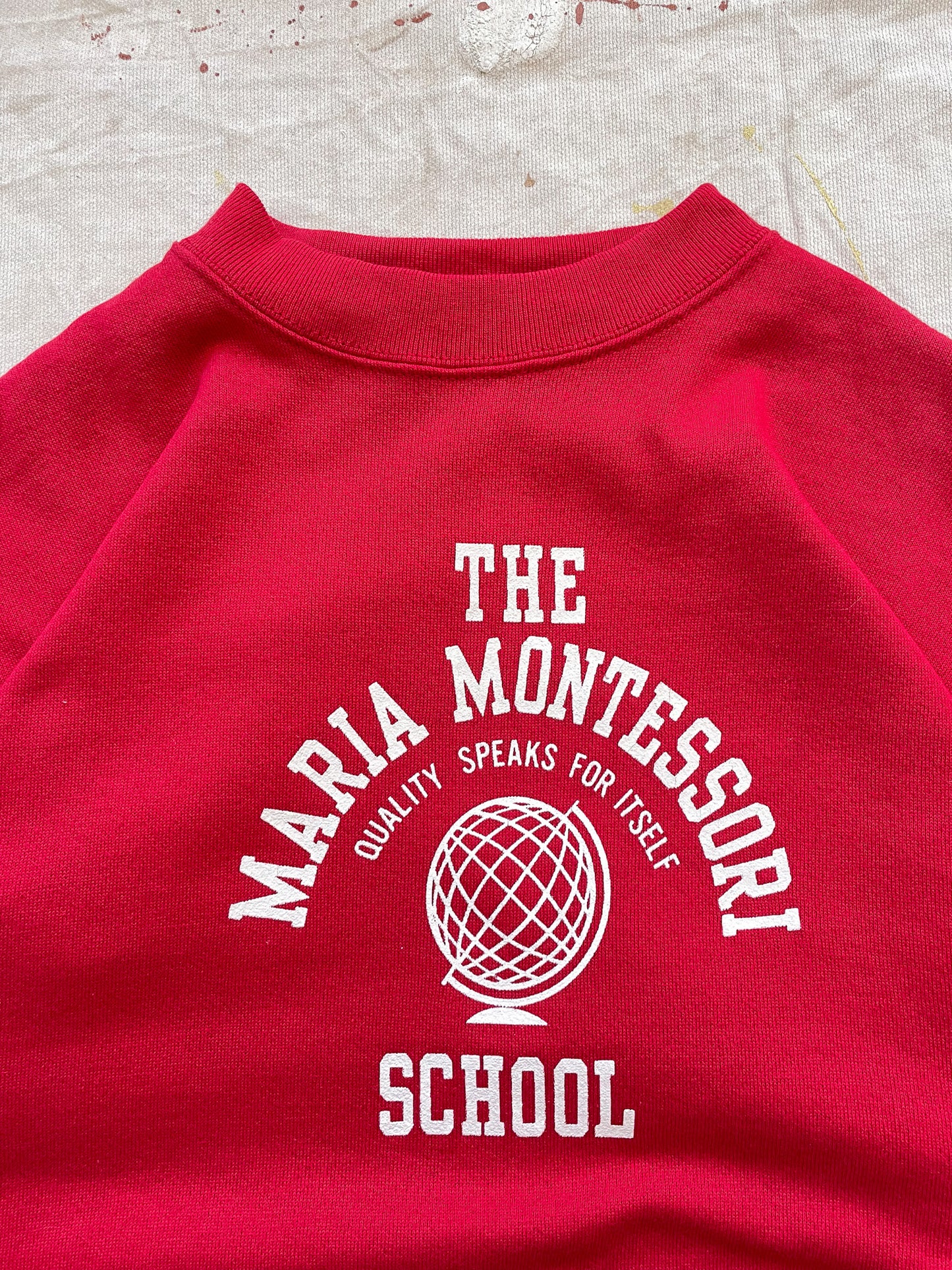 THE MARIA MONTESSORI SCHOOL CREWNECK [L]