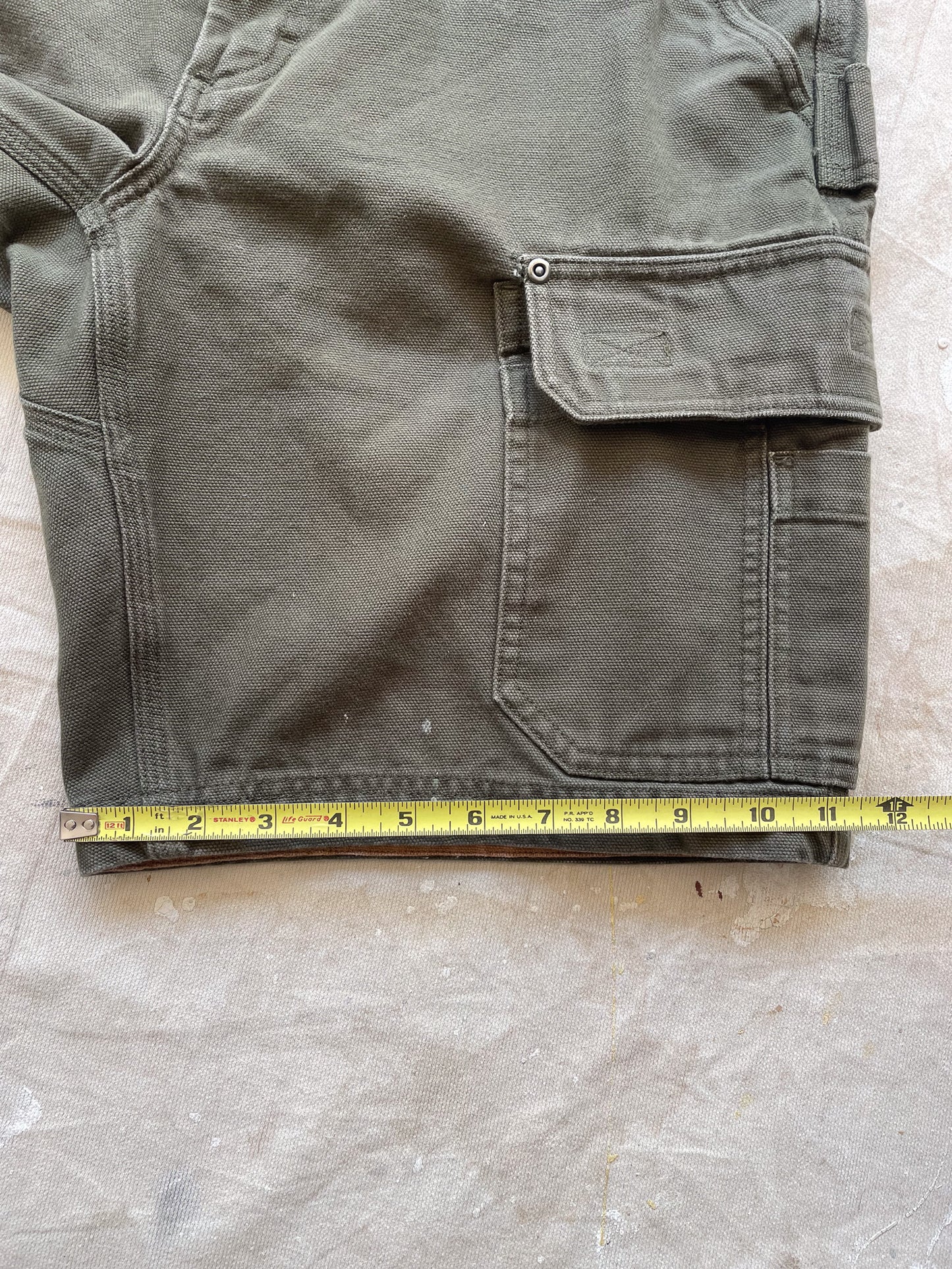 Heavyweight Workwear Cargo Shorts—[34]