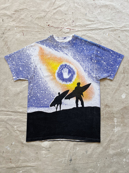 Heat Sensitive All-Over Surf T-Shirt—[M]