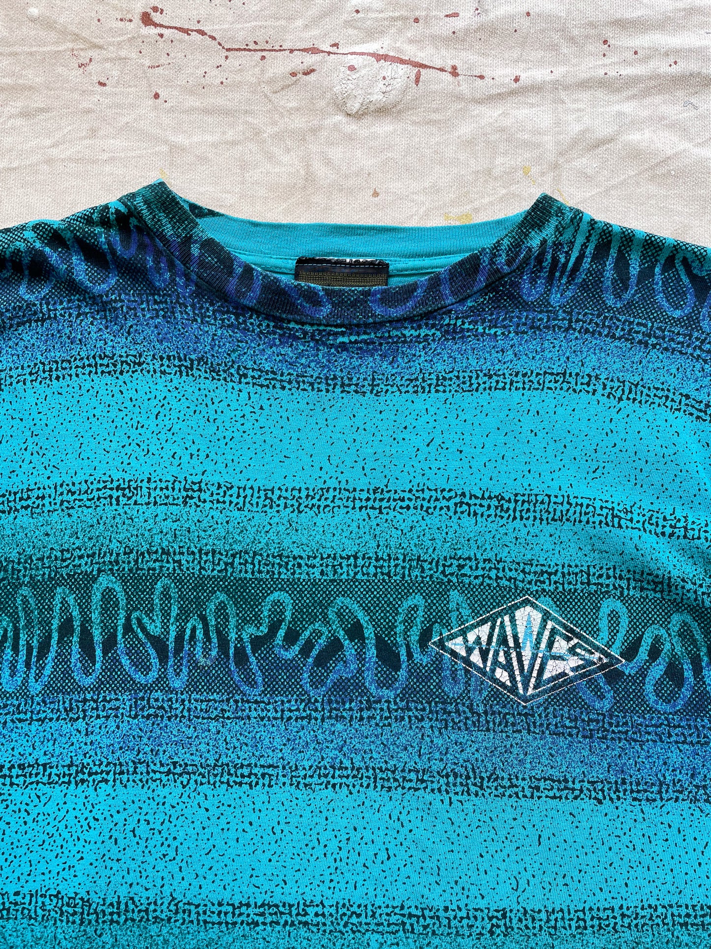 SURF ODYSSEY ALL OVER PRINT BOXY T-SHIRT—[L]