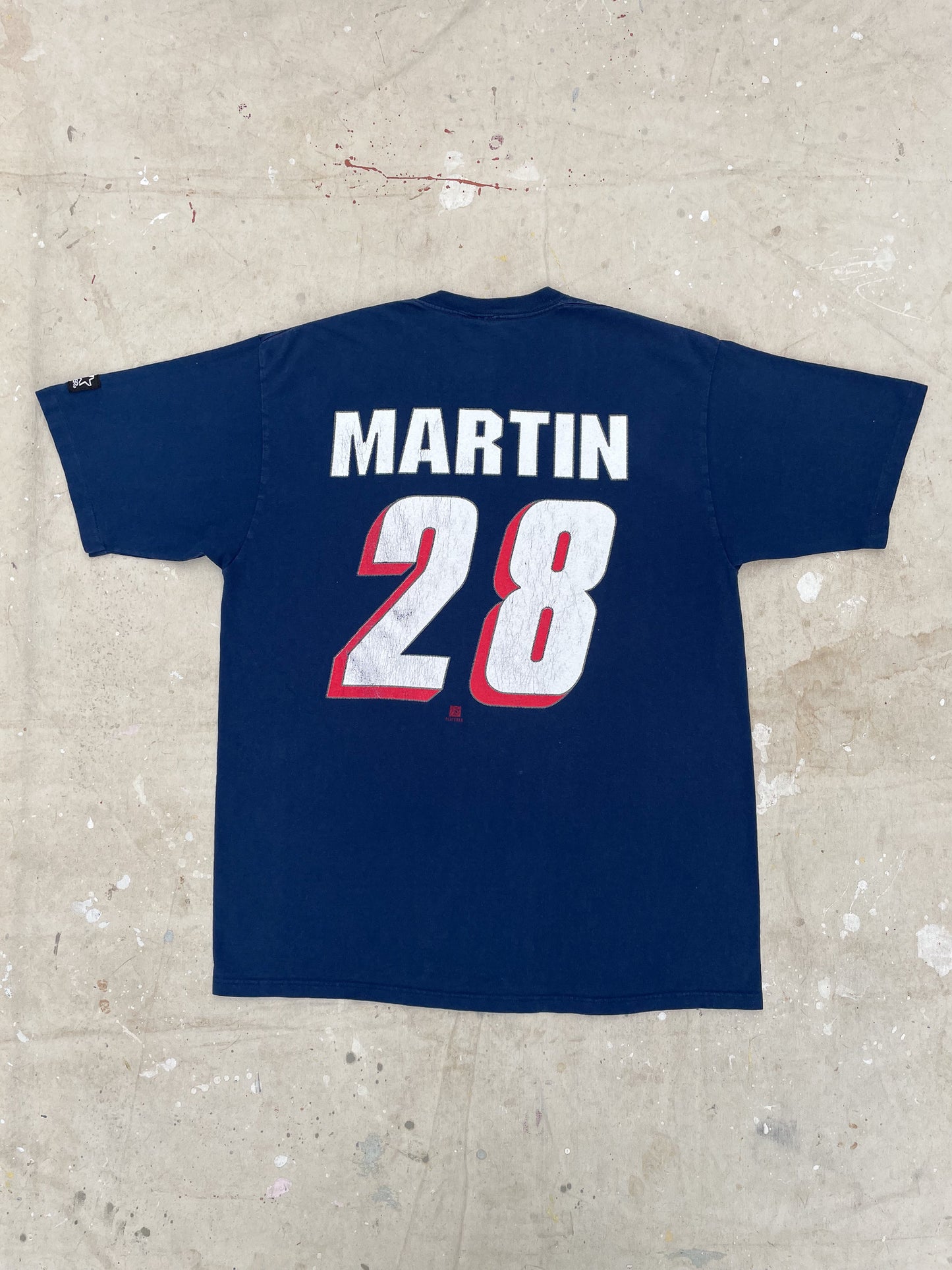 PATRIOTS CURTIS MARTIN 28 STARTER T-SHIRT [L]