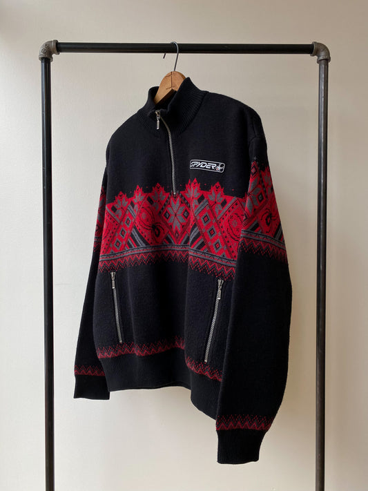 Spyder Insulated Wool Ski Sweater—[M/L]