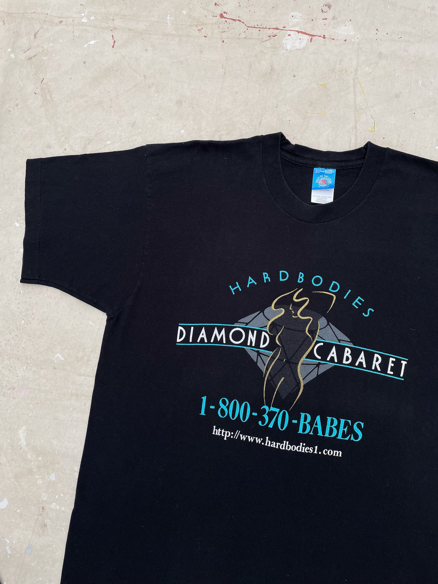 Hardbodies Diamond Caberat T-Shirt—[XL]