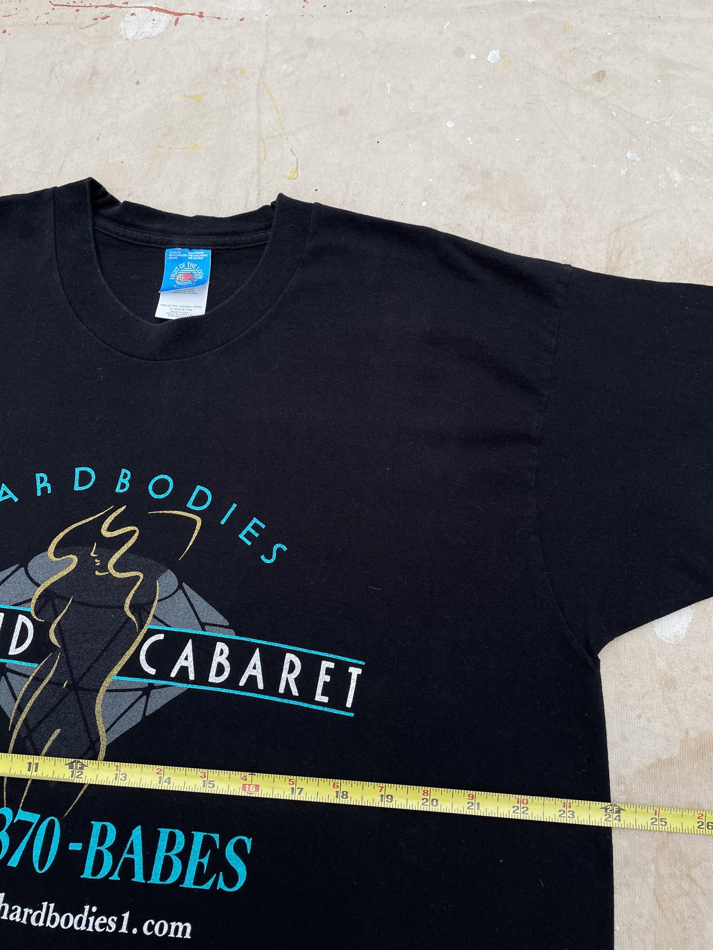 Hardbodies Diamond Caberat T-Shirt—[XL]