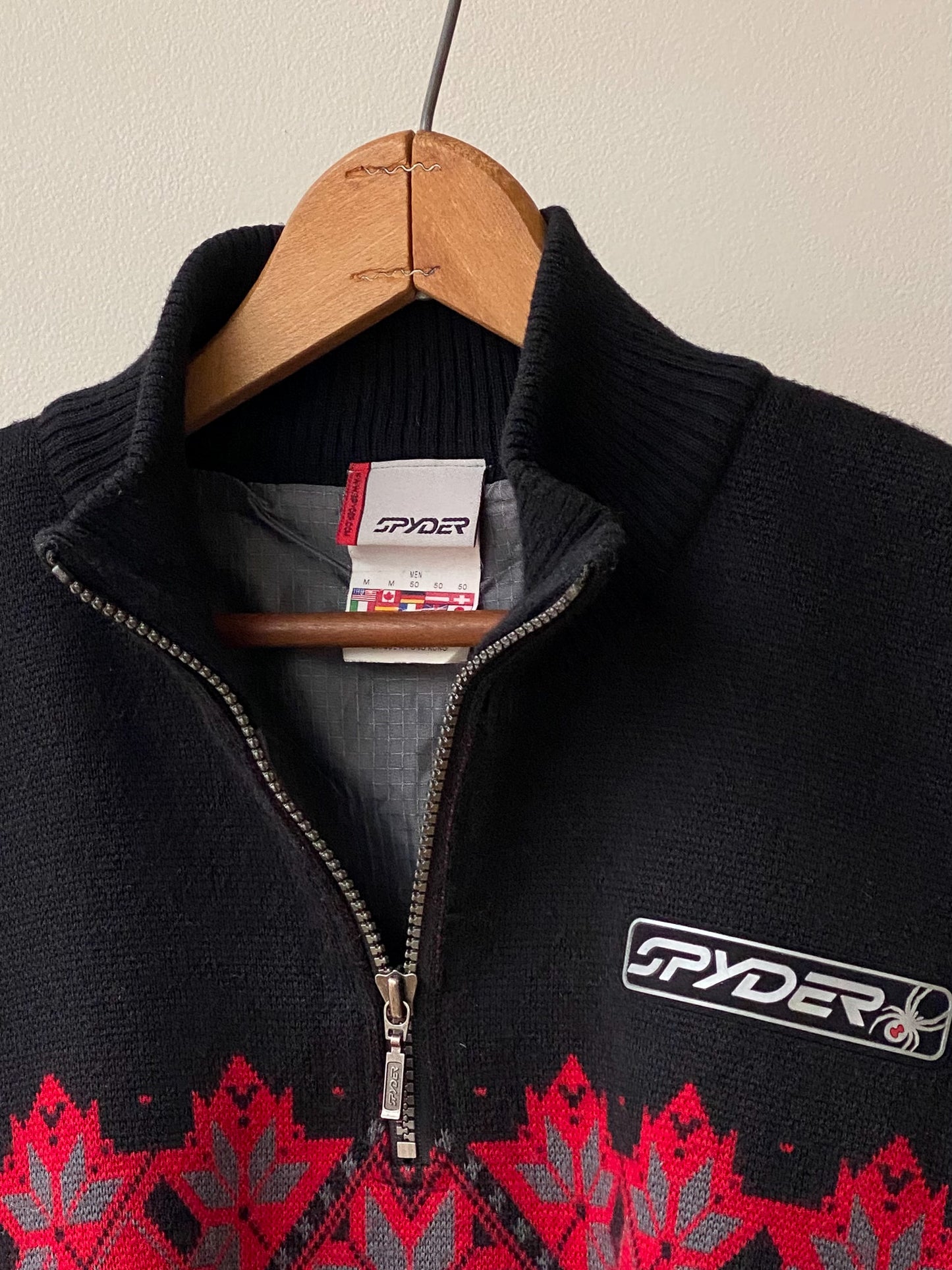 Spyder Insulated Wool Ski Sweater—[M/L]