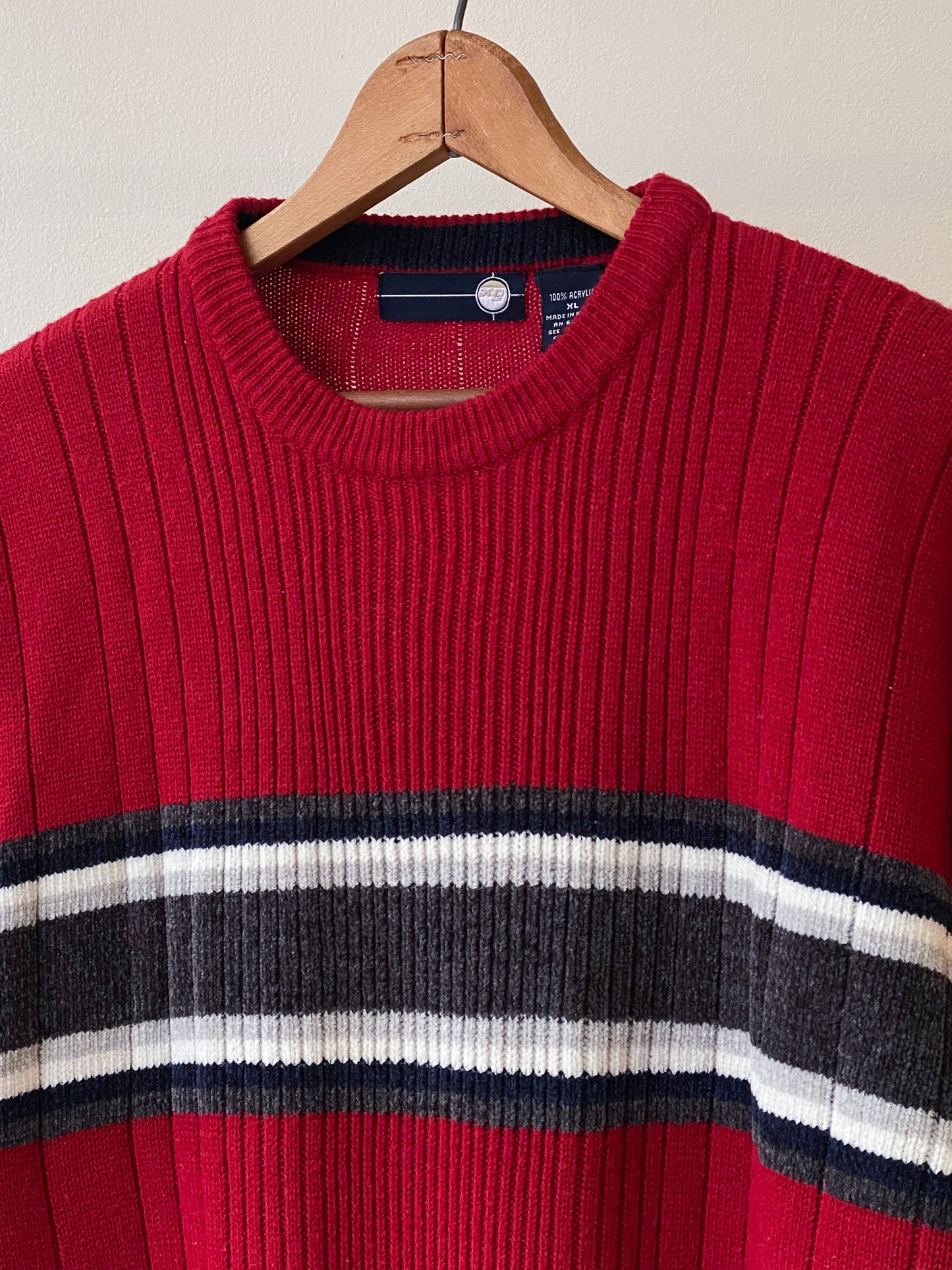 Blanket Stripe Sweater—[L]