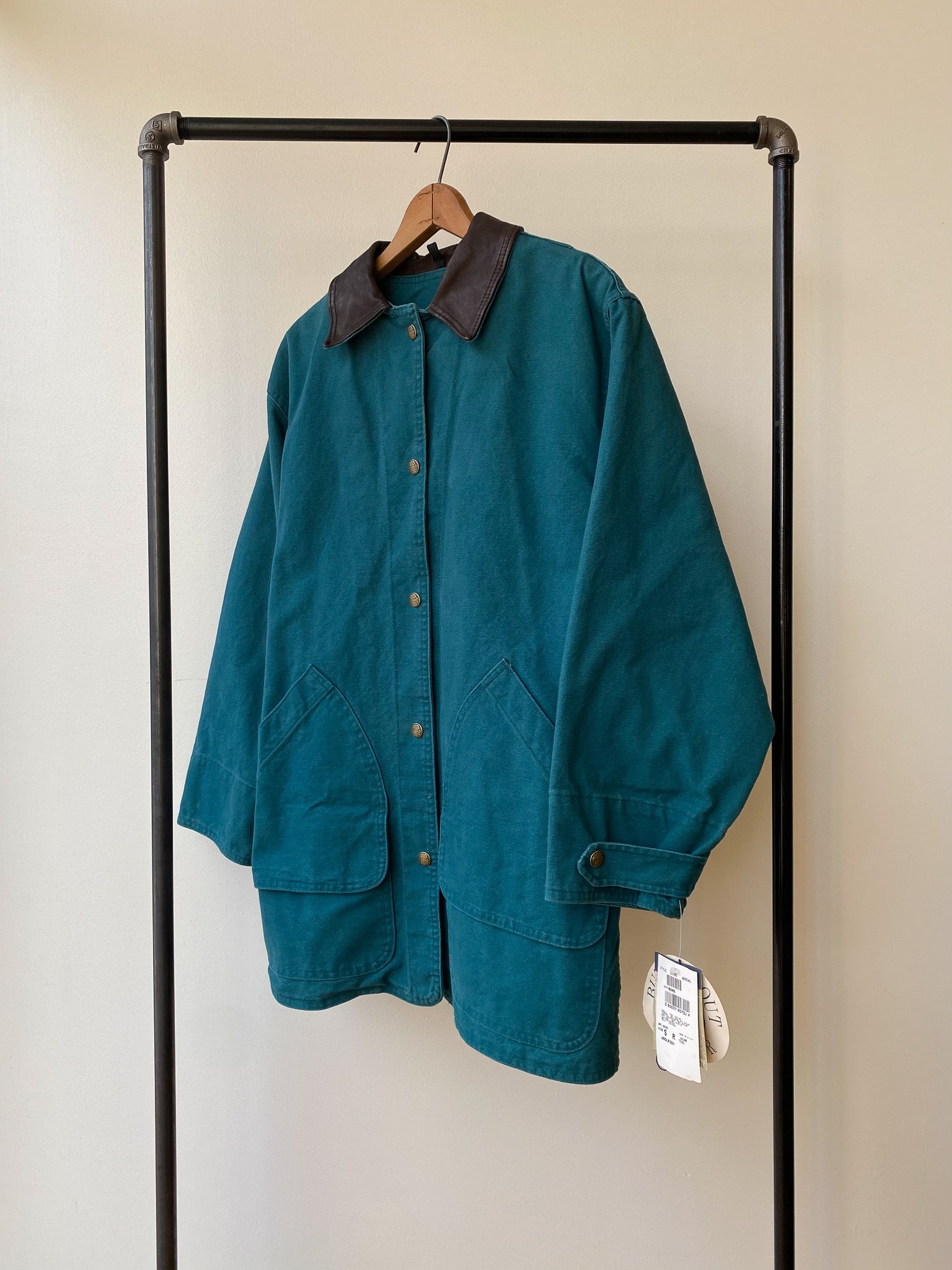 Lands end field clearance coat