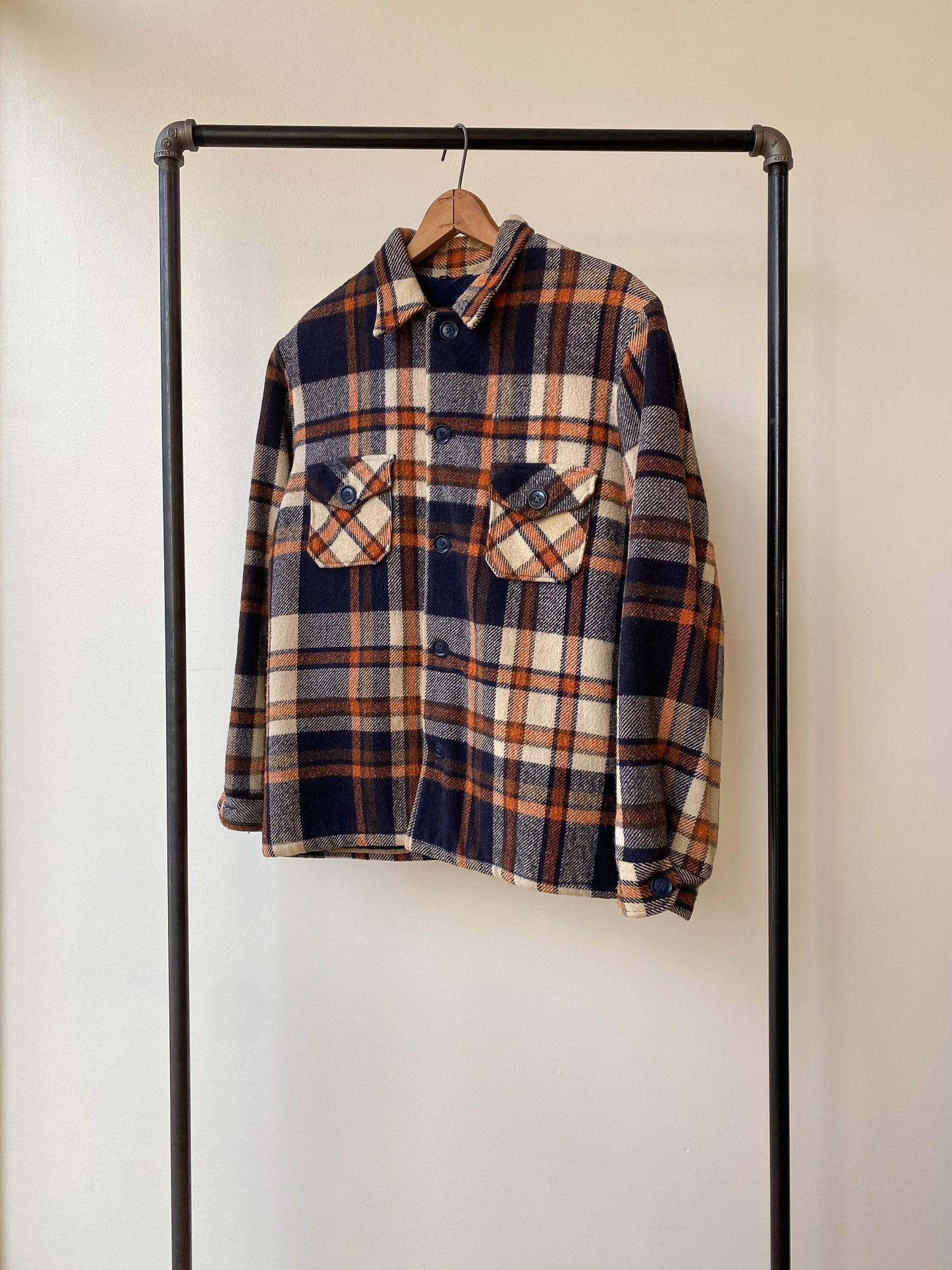 Campus Heavyweight Lined Wool Jacket—[S/M]
