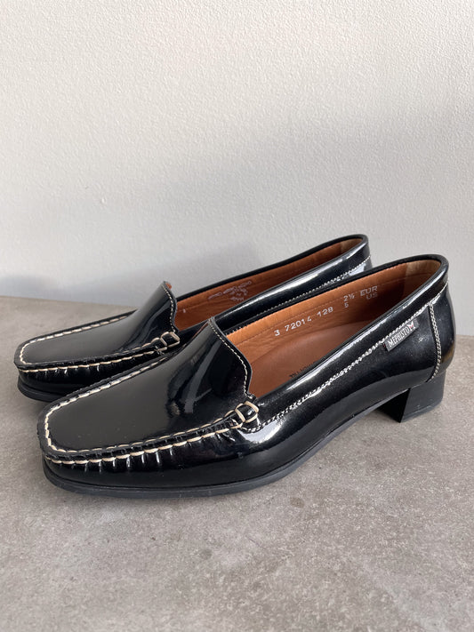 Mephisto Patent Leather Loafers—[W5]