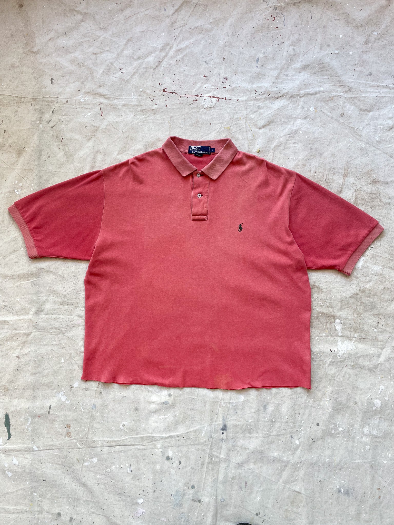 Cropped ralph deals lauren polo shirt