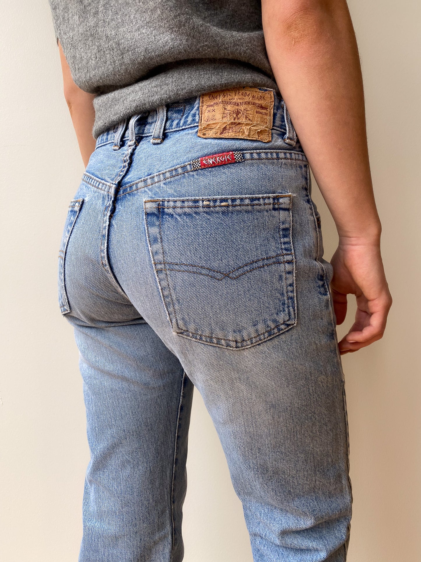 90's Energie Low Rise Flared Jeans—[28x34]