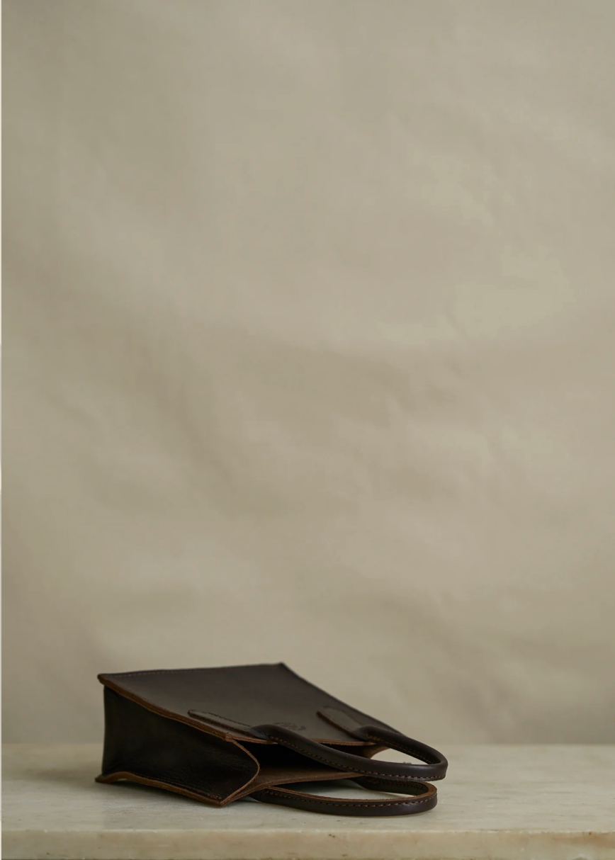 Dock Bag in Chocolate Brown—[Petite]
