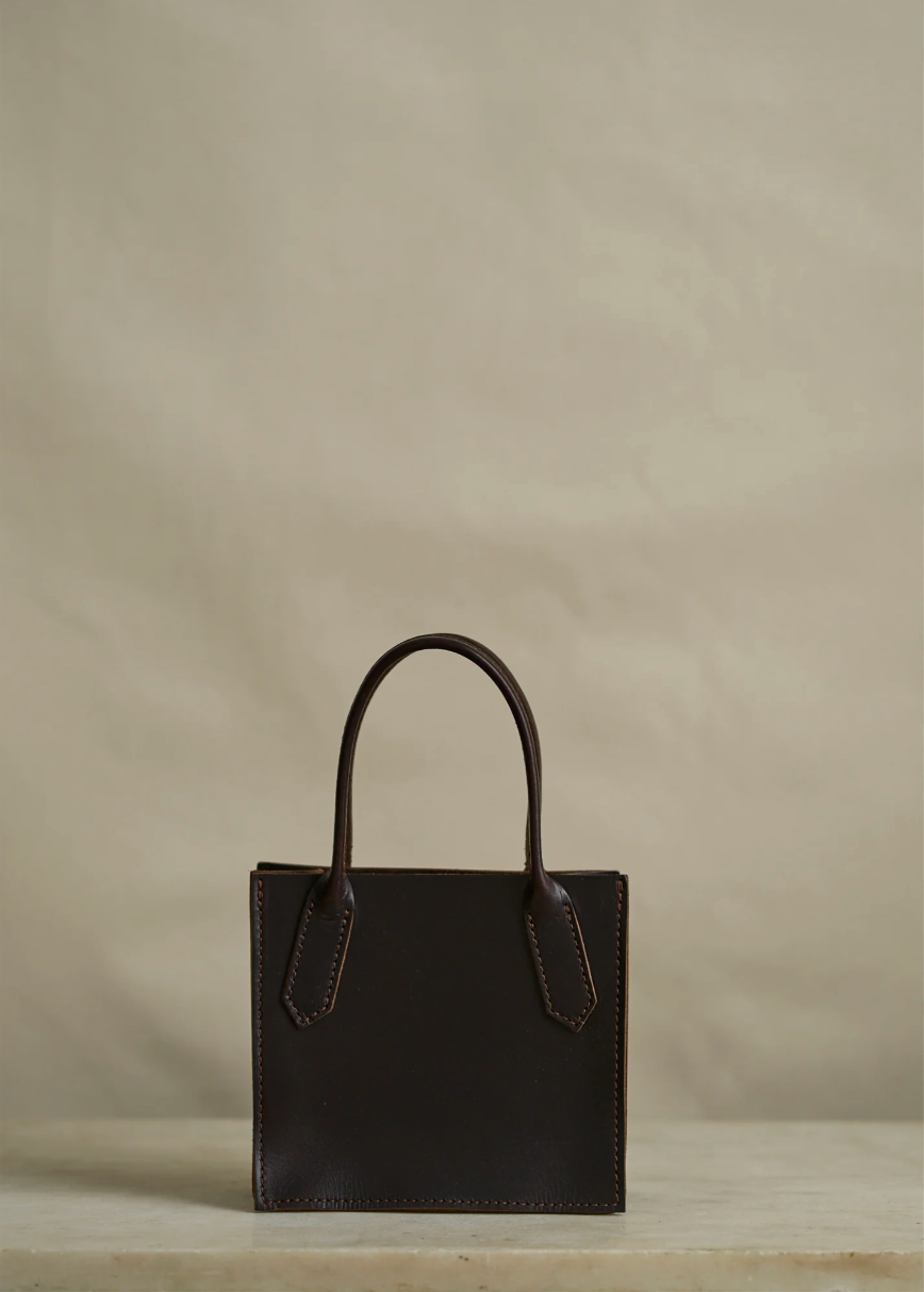 Dock Bag in Chocolate Brown—[Petite]