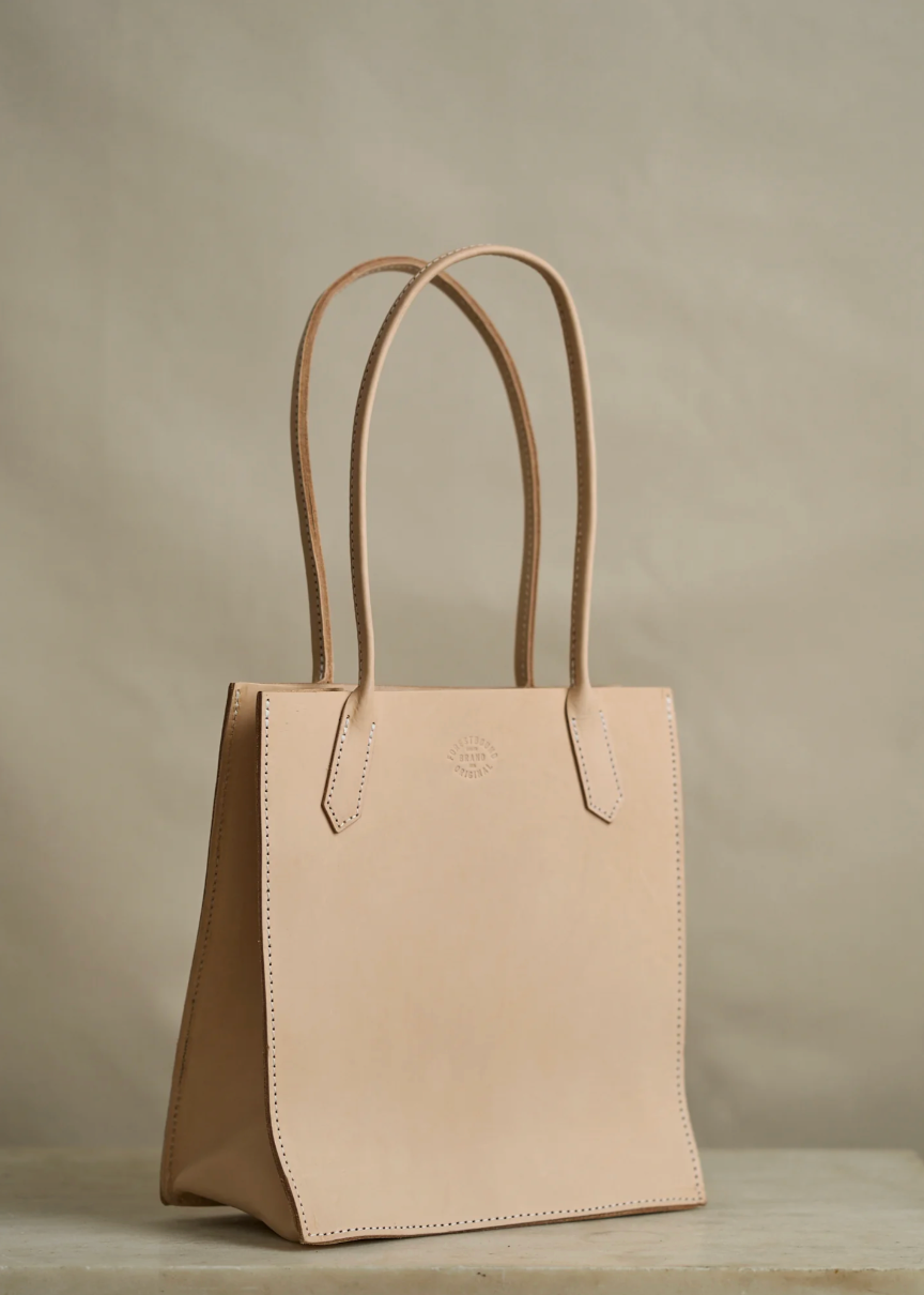 Dock Bag in Natural Veg Tan—[Tall]