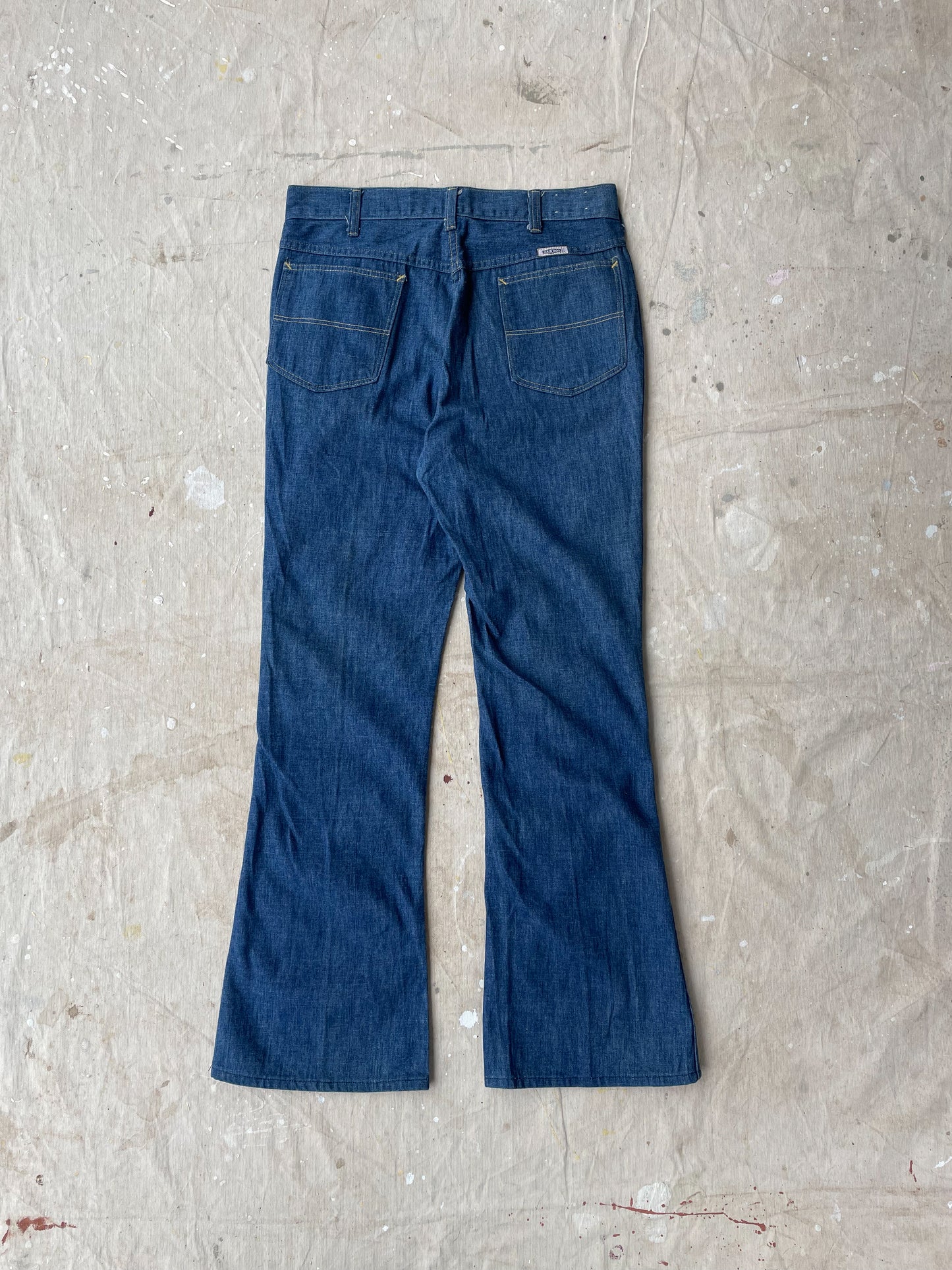 70's Gauchos Flared Jeans—[32x32]