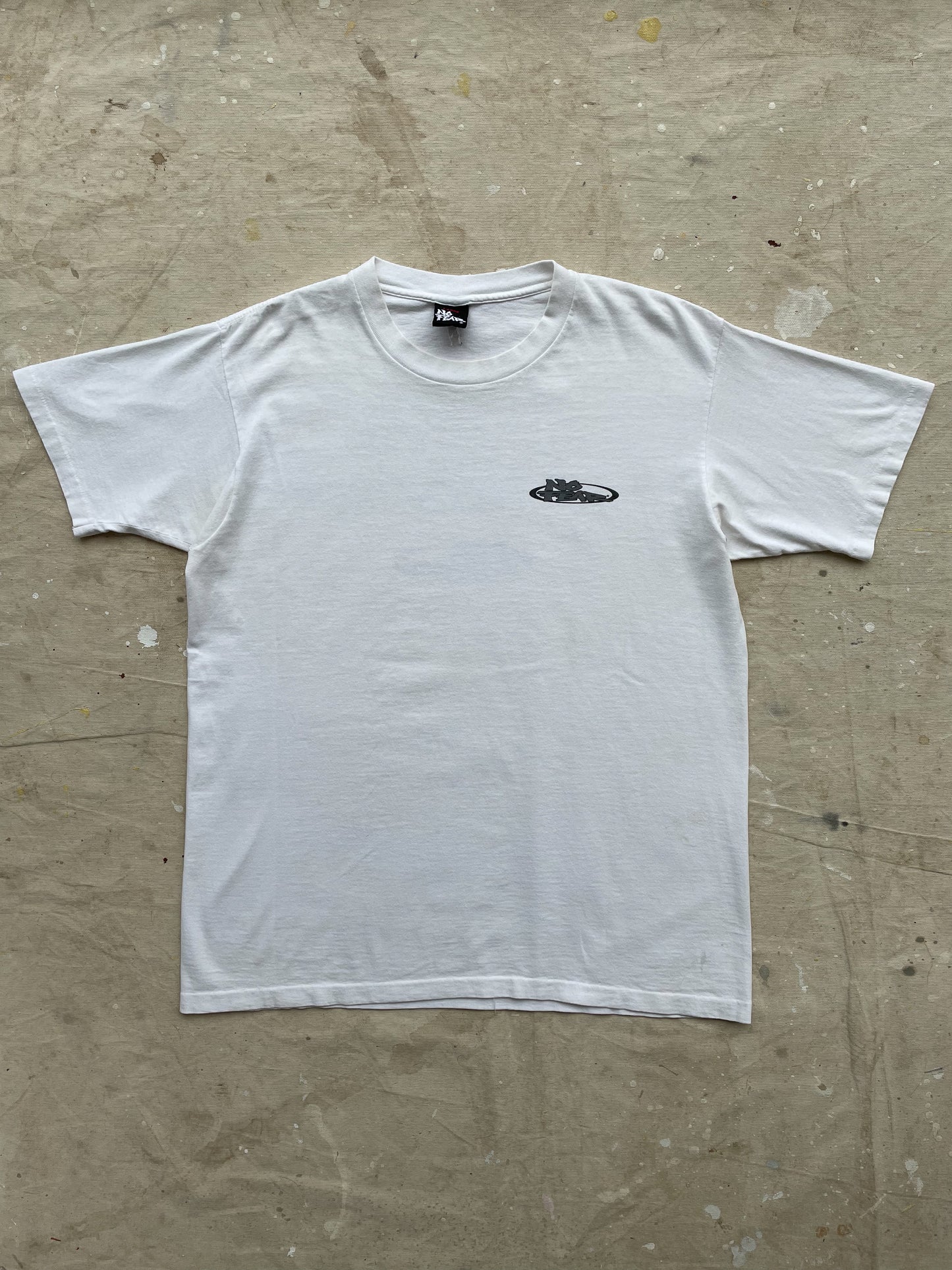 NO FEAR "BREAKFAST" T-SHIRT—WHITE [L]