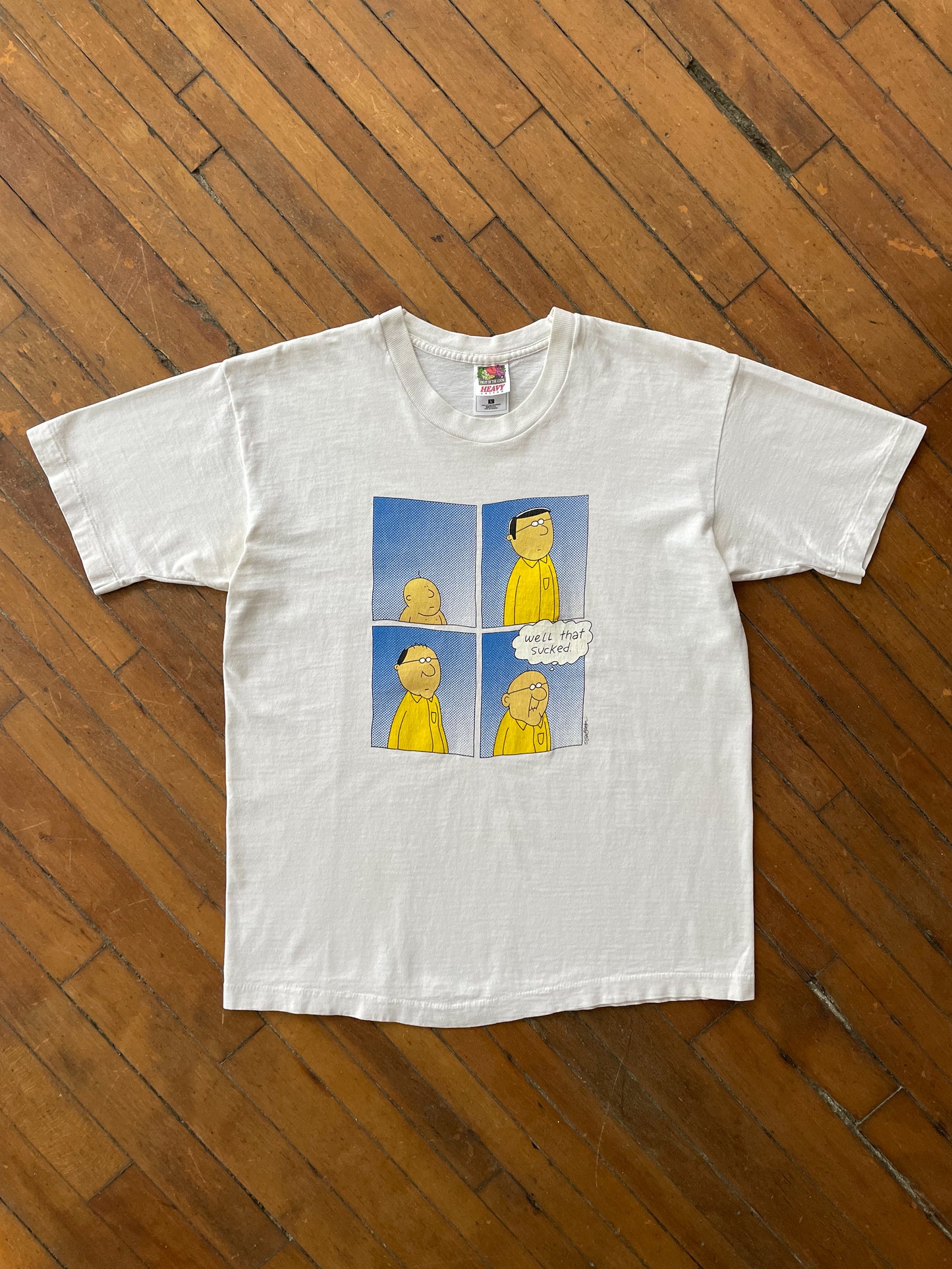 "Well That Sucked" T-Shirt—White [L]