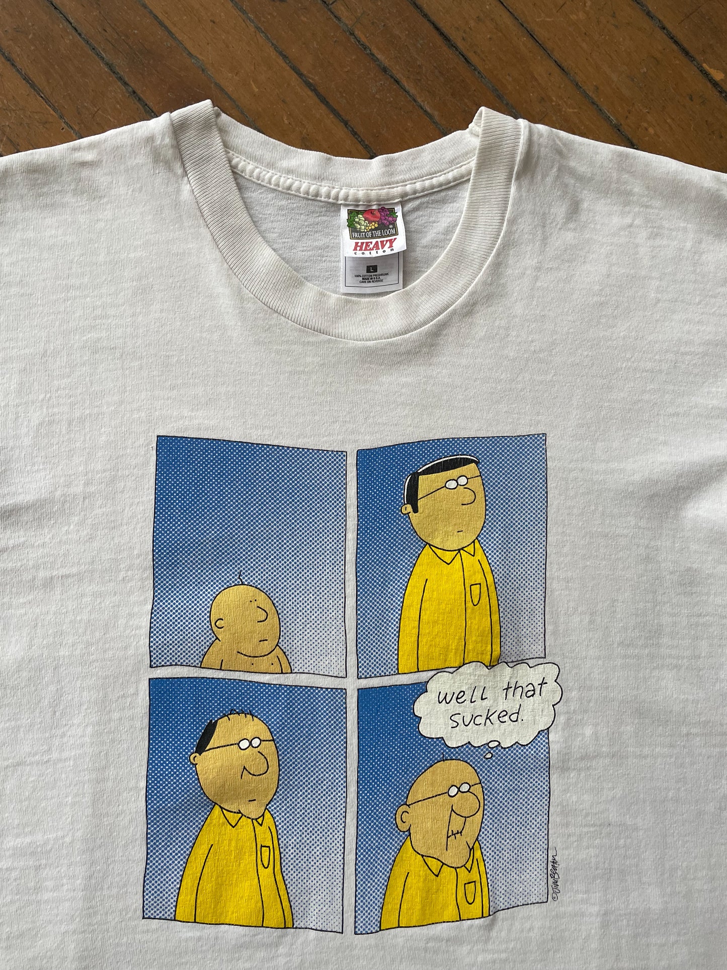 "Well That Sucked" T-Shirt—White [L]