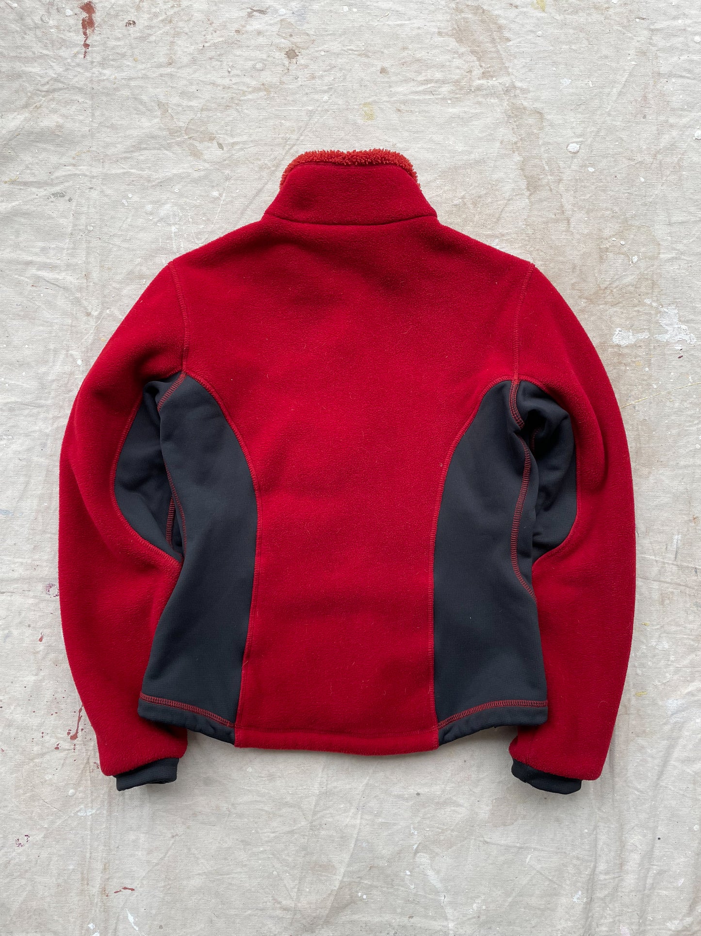 POLARTEC FLEECE JACKET—RED [M]