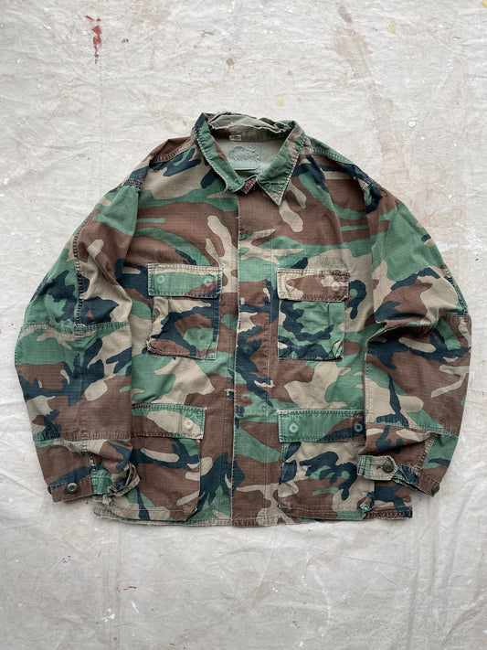 Camo Rip Stop Jacket—[L]