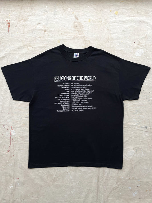 "Religions Of The World" T-Shirt—[XL]