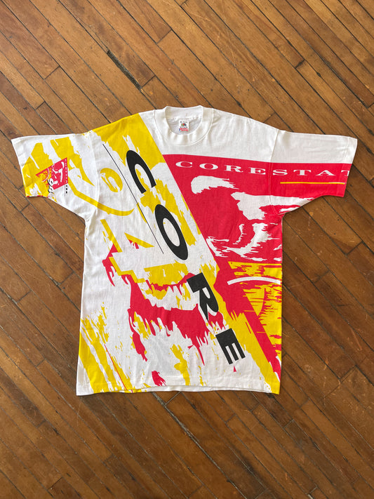 Cycling All Over Print T-Shirt—[XL]