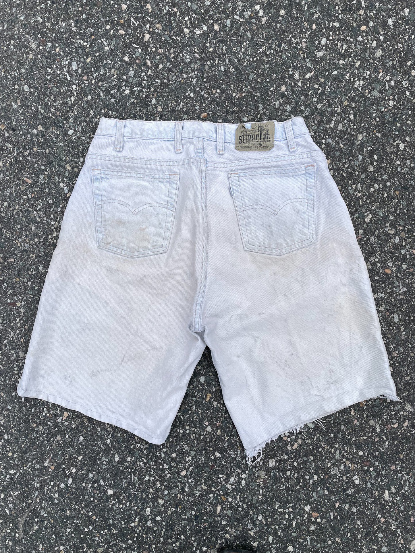 Levi's Silvertab Baggy Cutoff Jean Shorts—[30]