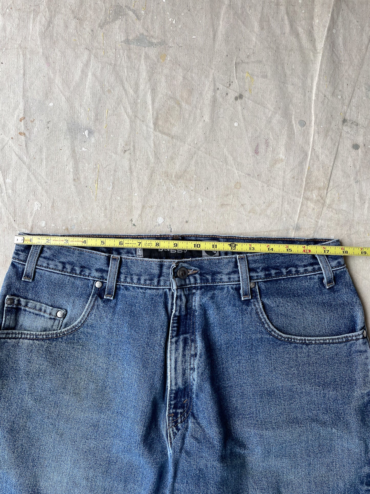 90's Levi's Silvertab Ripped Baggy Jeans—[36X32]