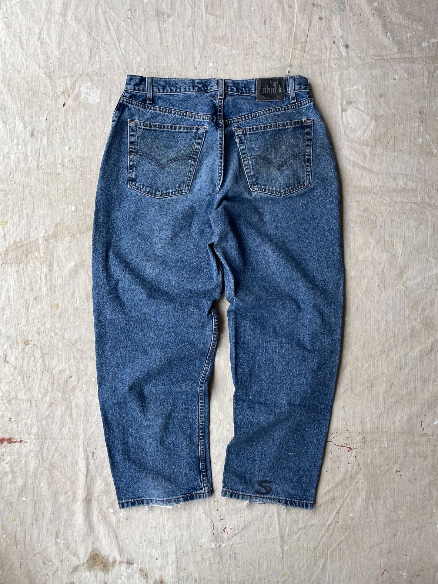 90's Levi's Silvertab Baggy Jeans—[36X32]