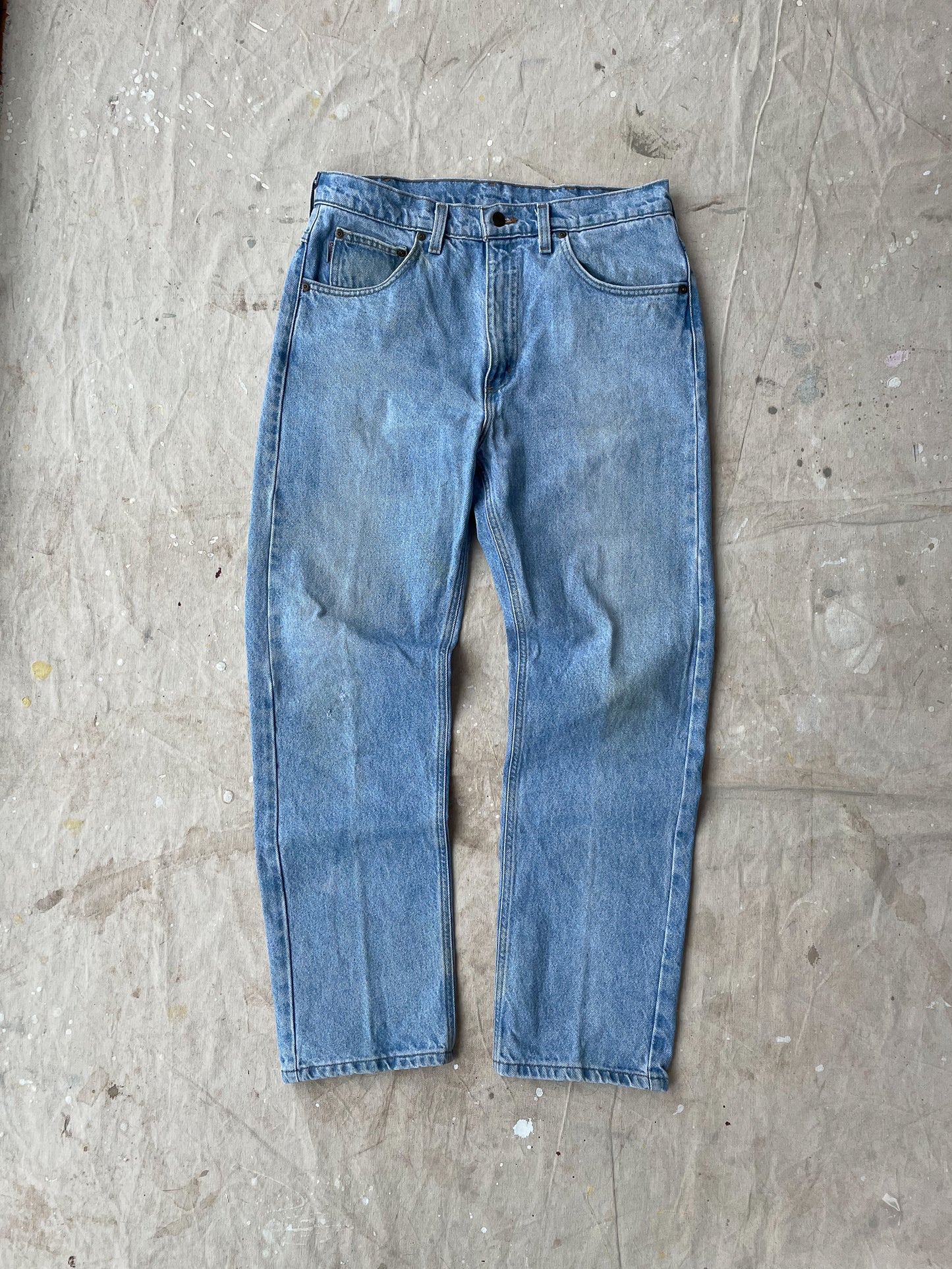 Carhartt Light Wash Blue Jeans—[34X30]
