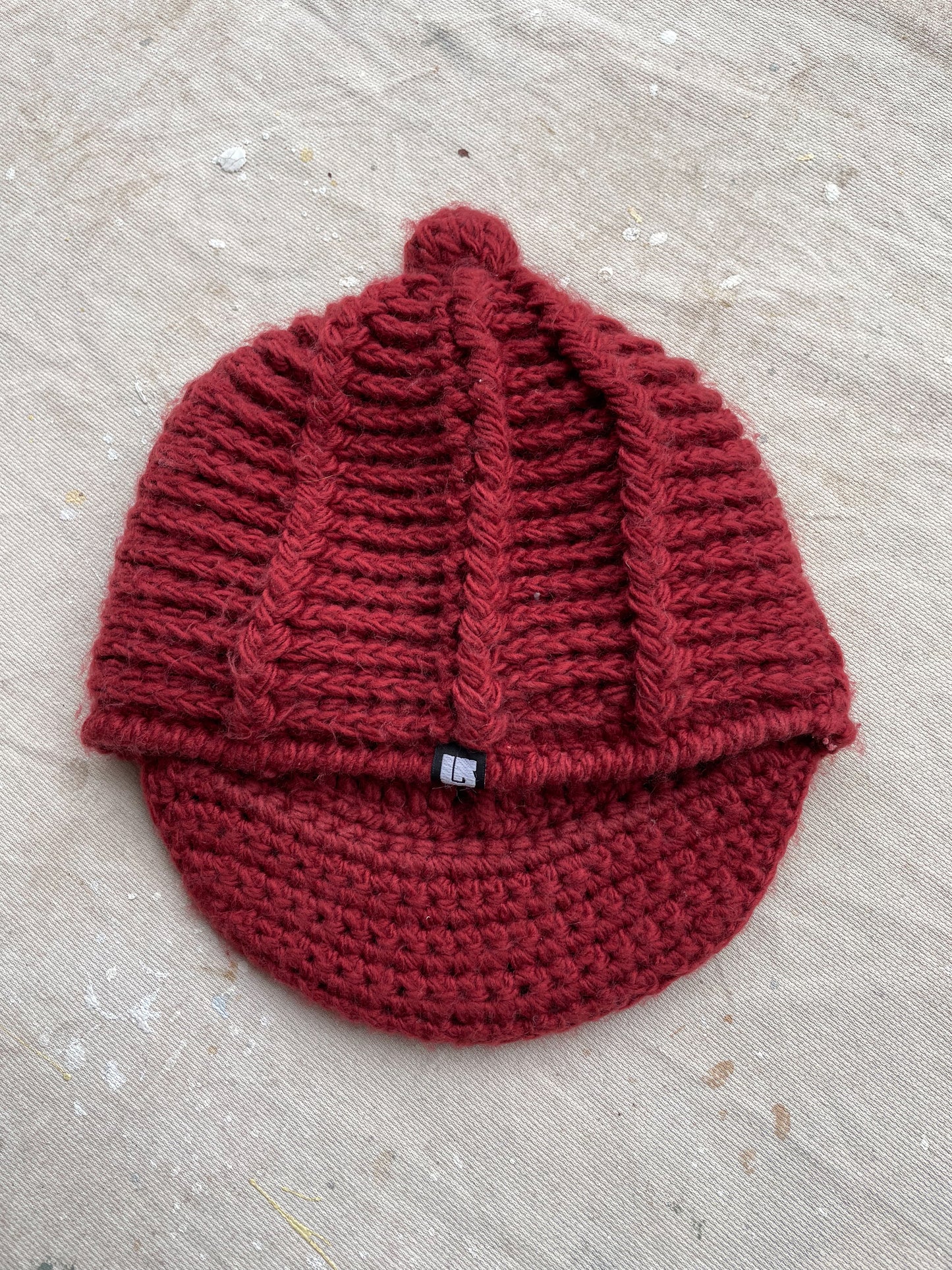 Burton Brimmed Pom Beanie—[OSFM]