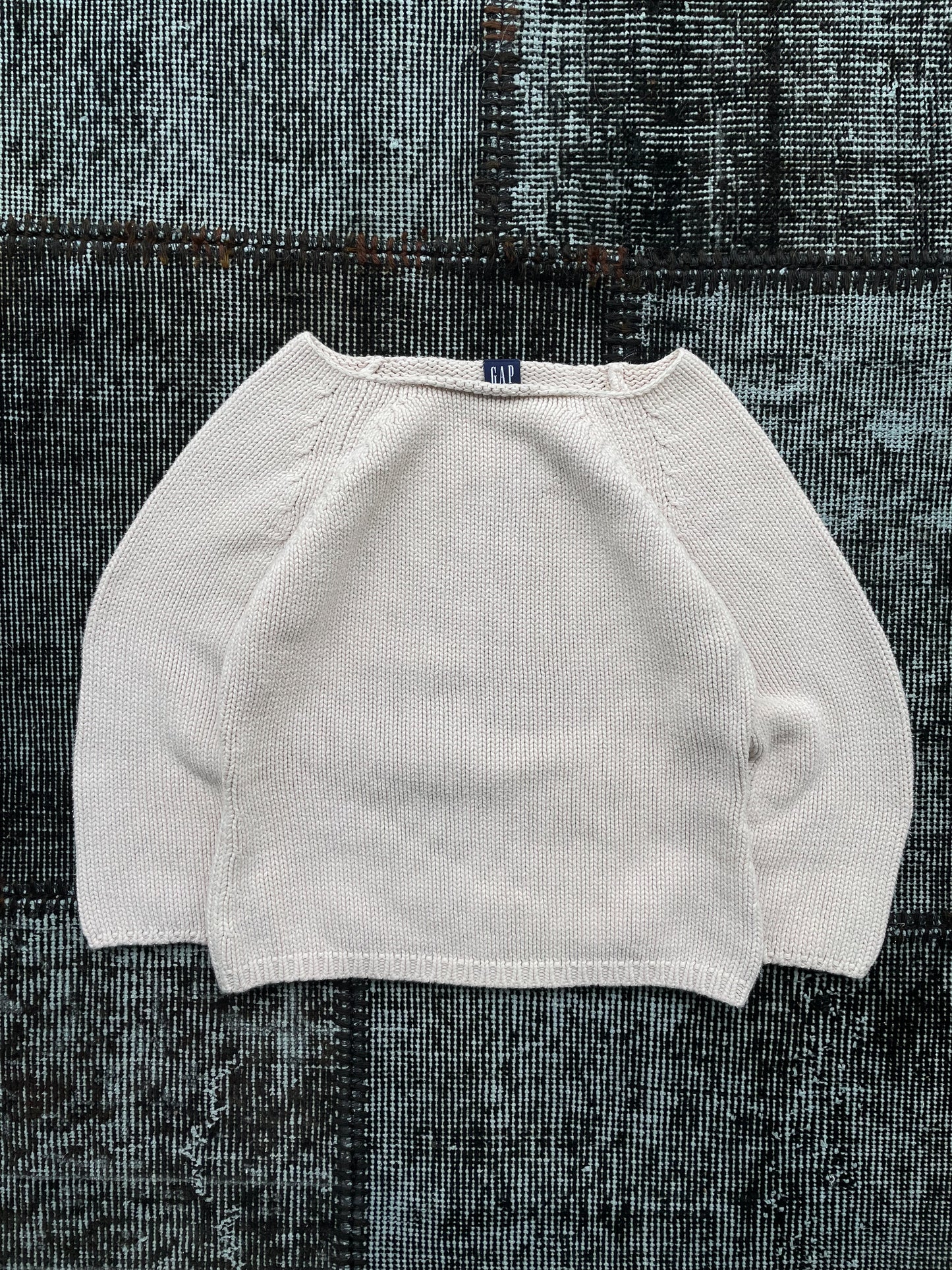 GAP Cream Knit Sweater—[S]