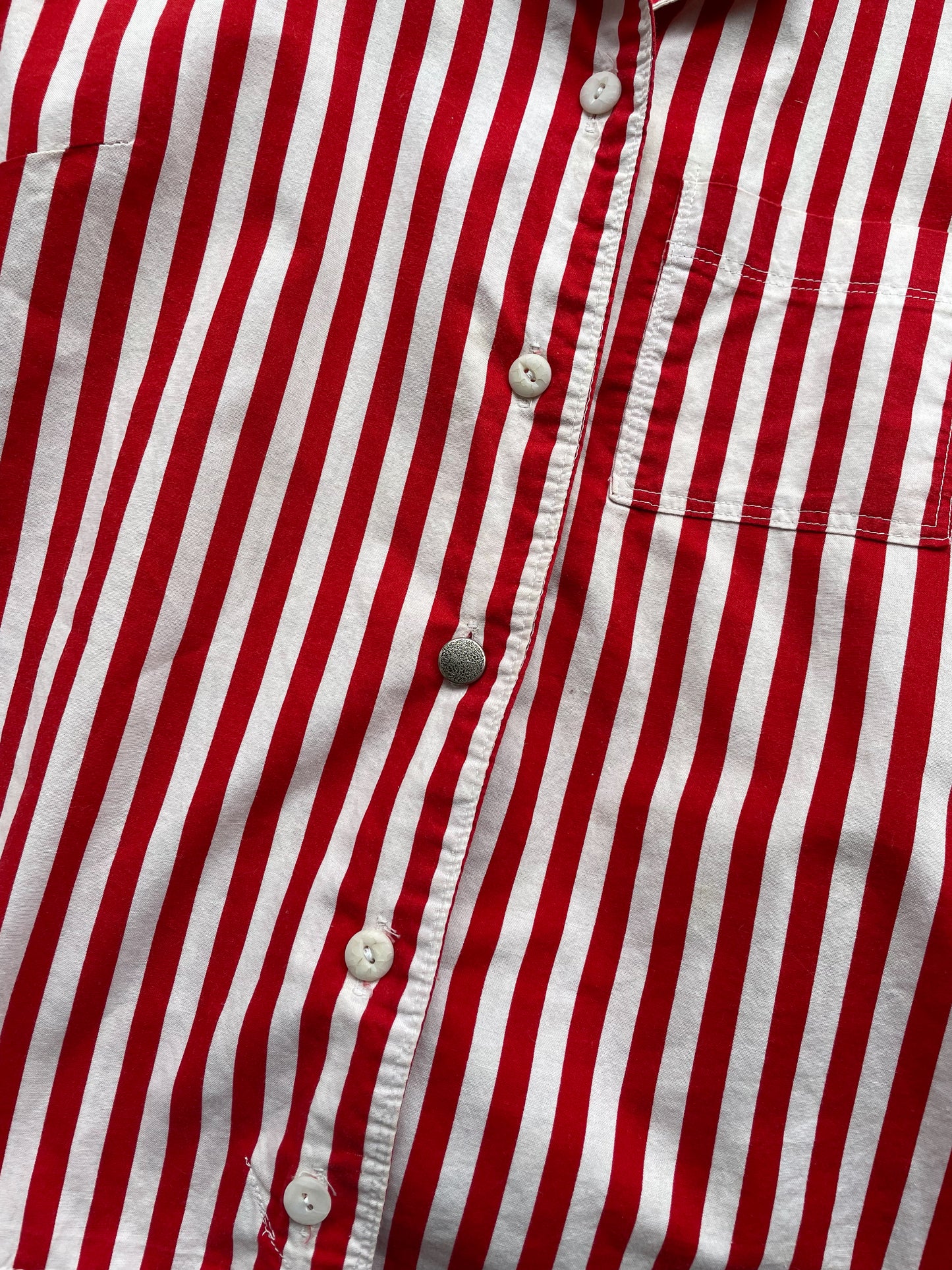 Handmade Candy Stripe Shirt—[S]