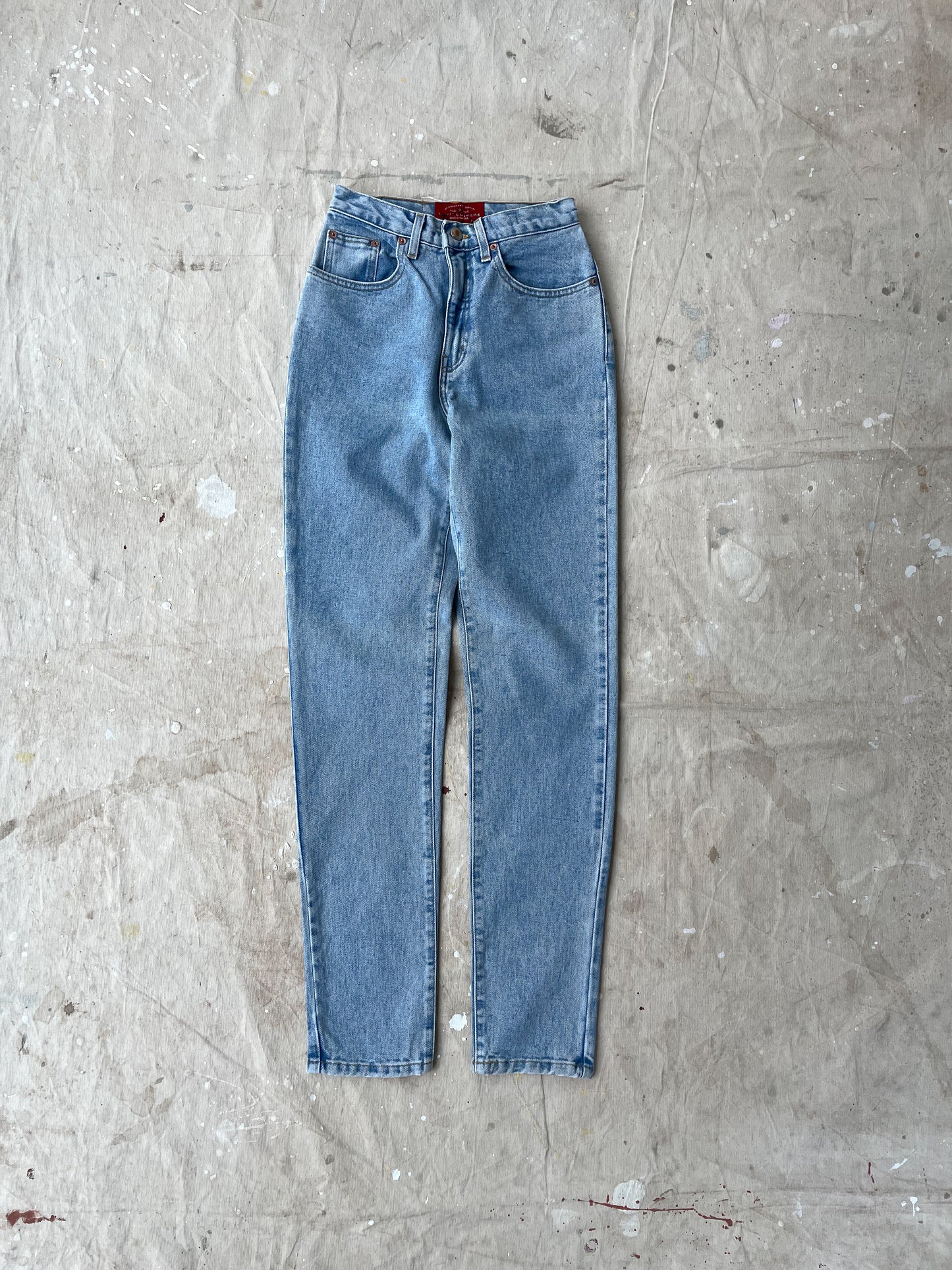 High-Rise Light Wash Jeans—[24X33]