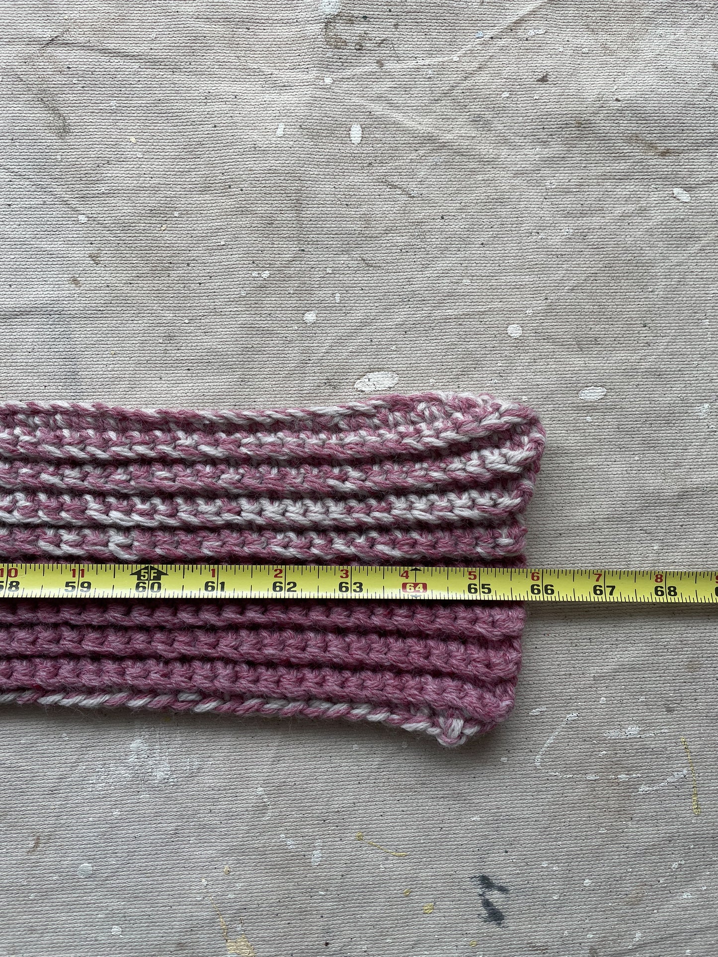 Hand Knit Wool Scarf